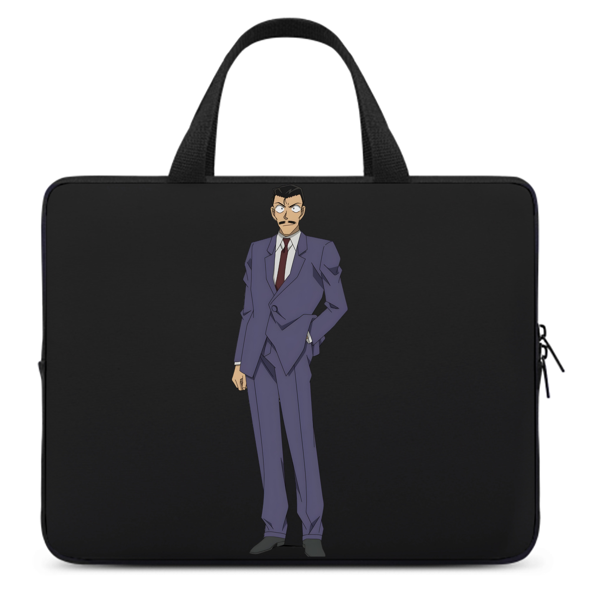 （画像用） 名探偵コナン 毛利 小五郎 もうり こごろう Detective Conan 手提げノートパソコンバッグ
