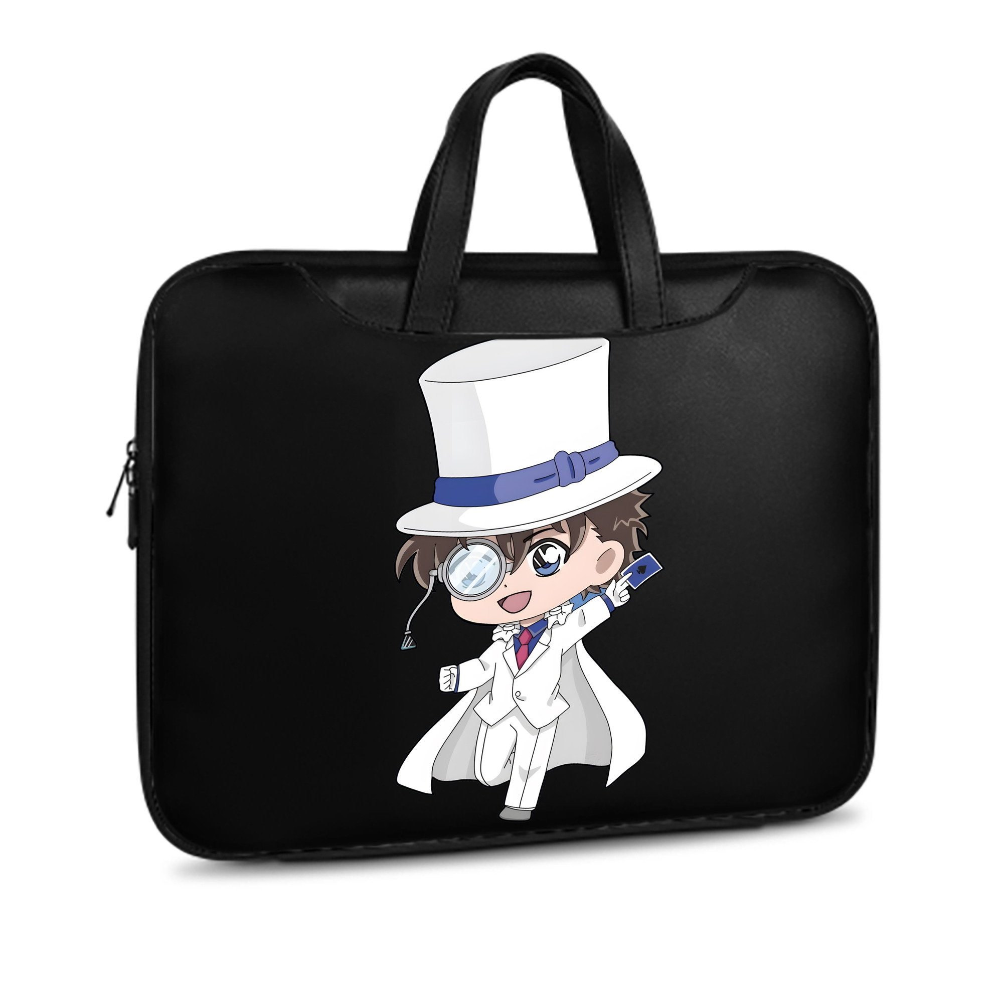 （画像用） 名探偵コナン くろば かいと Detective Conan Kuroba Kaito レザーラップトップバッグ　ノートパソコンケース