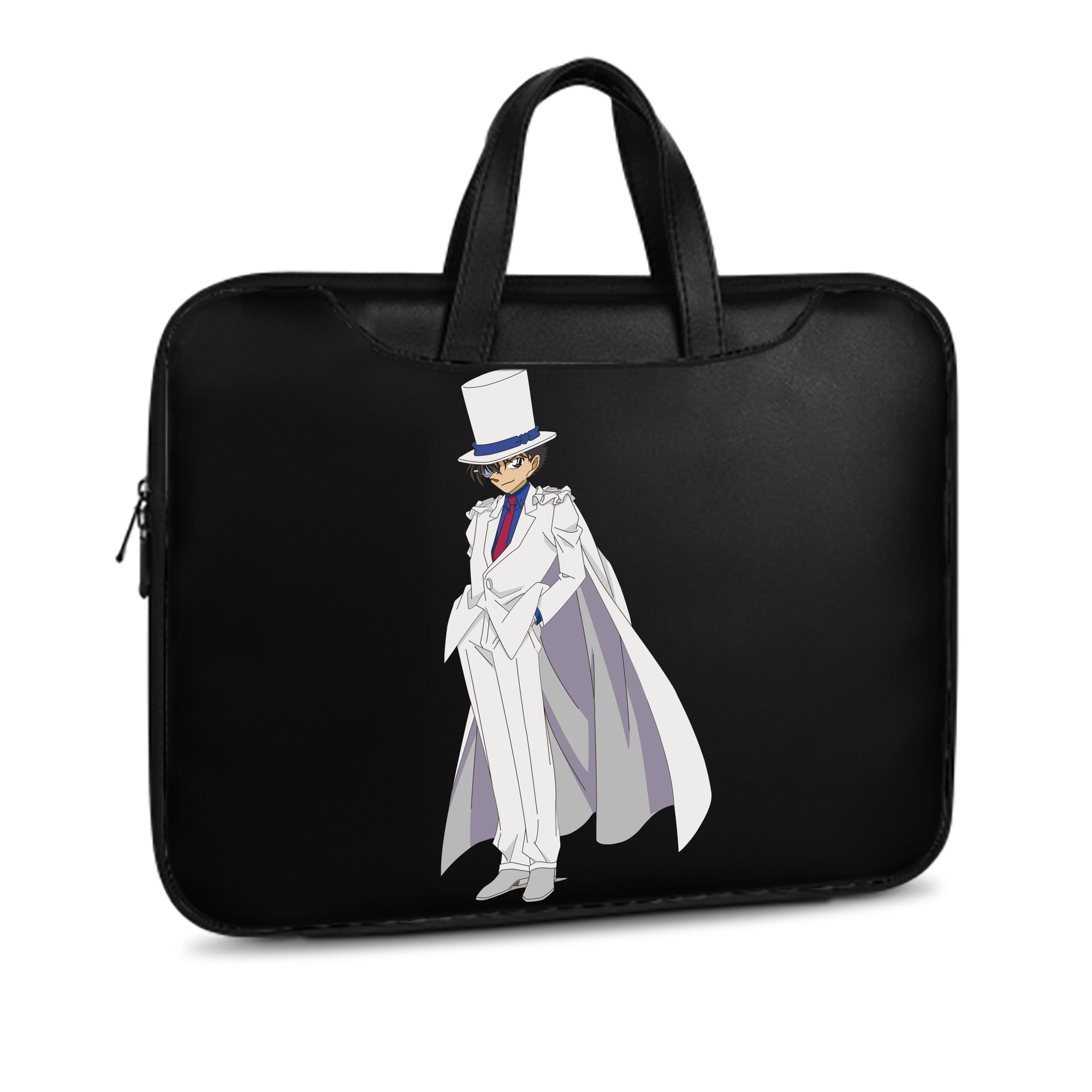 （画像用） 名探偵コナン くろば かいと Detective Conan Kuroba Kaito レザーラップトップバッグ　ノートパソコンケース