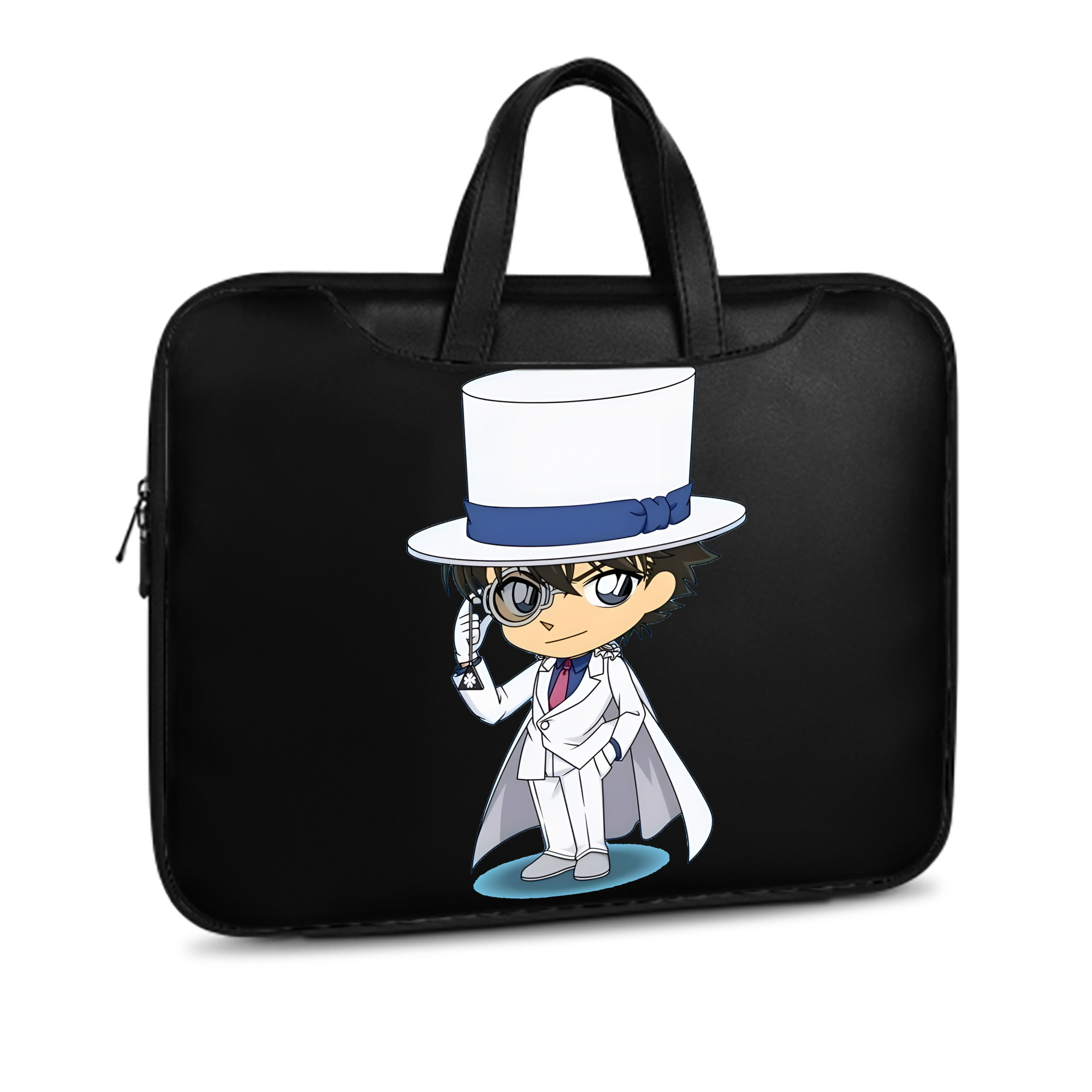 （画像用） 名探偵コナン くろば かいと Detective Conan Kuroba Kaito レザーラップトップバッグ　ノートパソコンケース