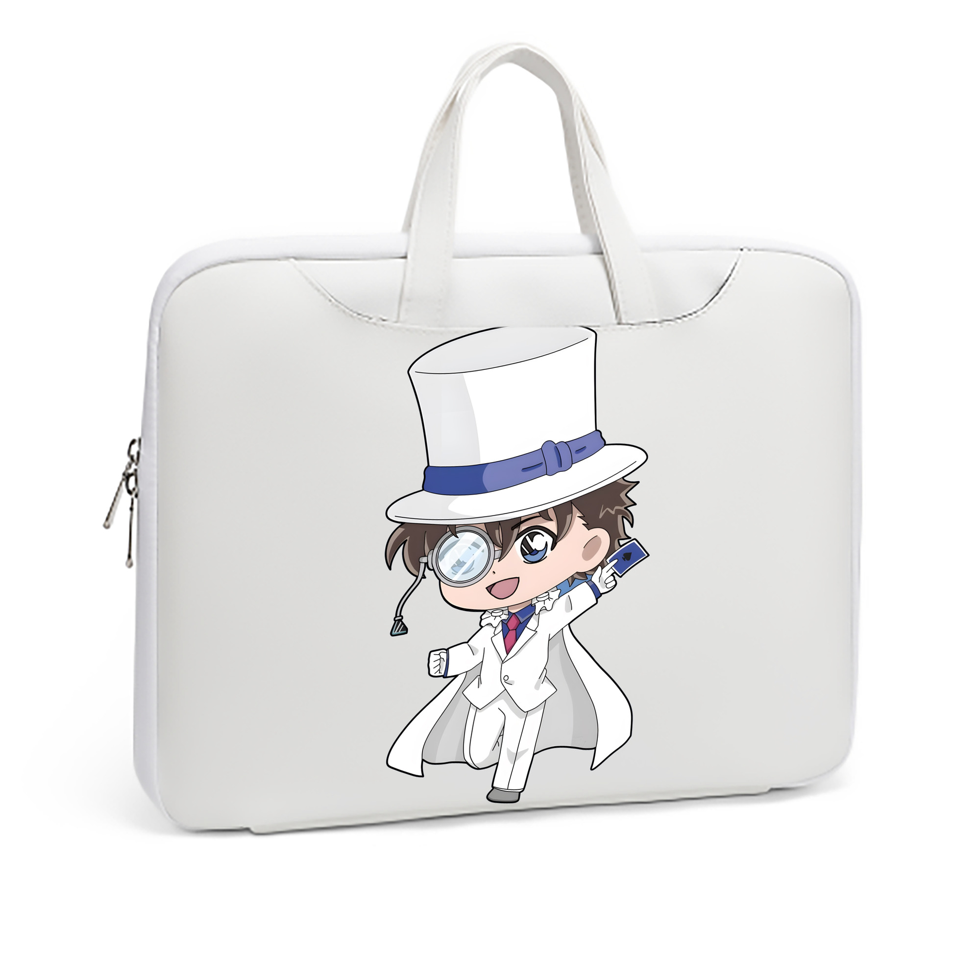 （画像用） 名探偵コナン くろば かいと Detective Conan Kuroba Kaito レザーラップトップバッグ　ノートパソコンケース