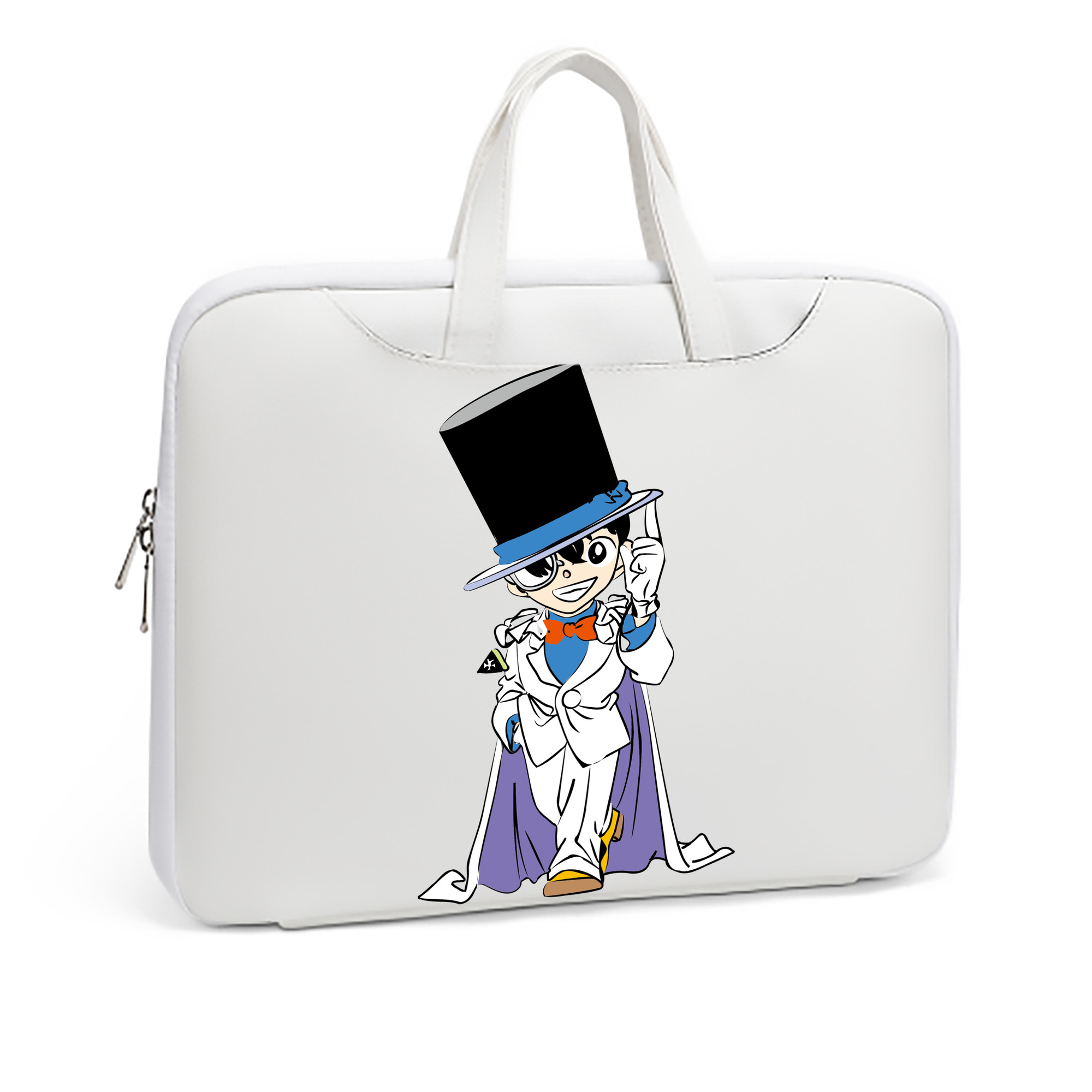 （画像用） 名探偵コナン 江戸川 コナン Detective Conan Conan Edogawa レザーラップトップバッグ　ノートパソコンケース