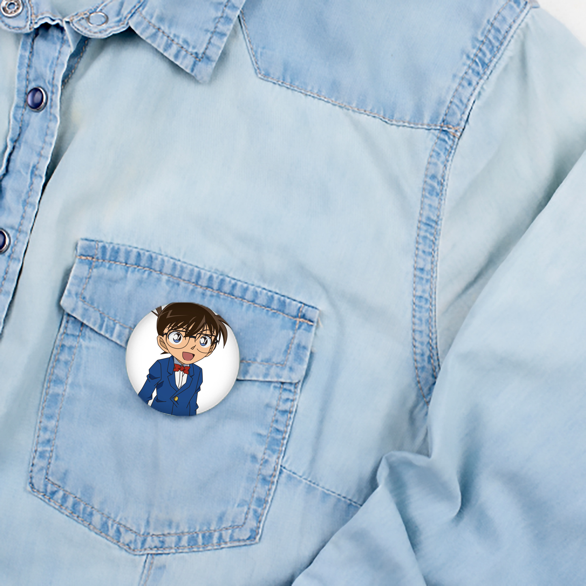 名探偵コナン 江戸川 コナン Detective Conan Conan Edogawa 6cm 缶バッジ 複数セット