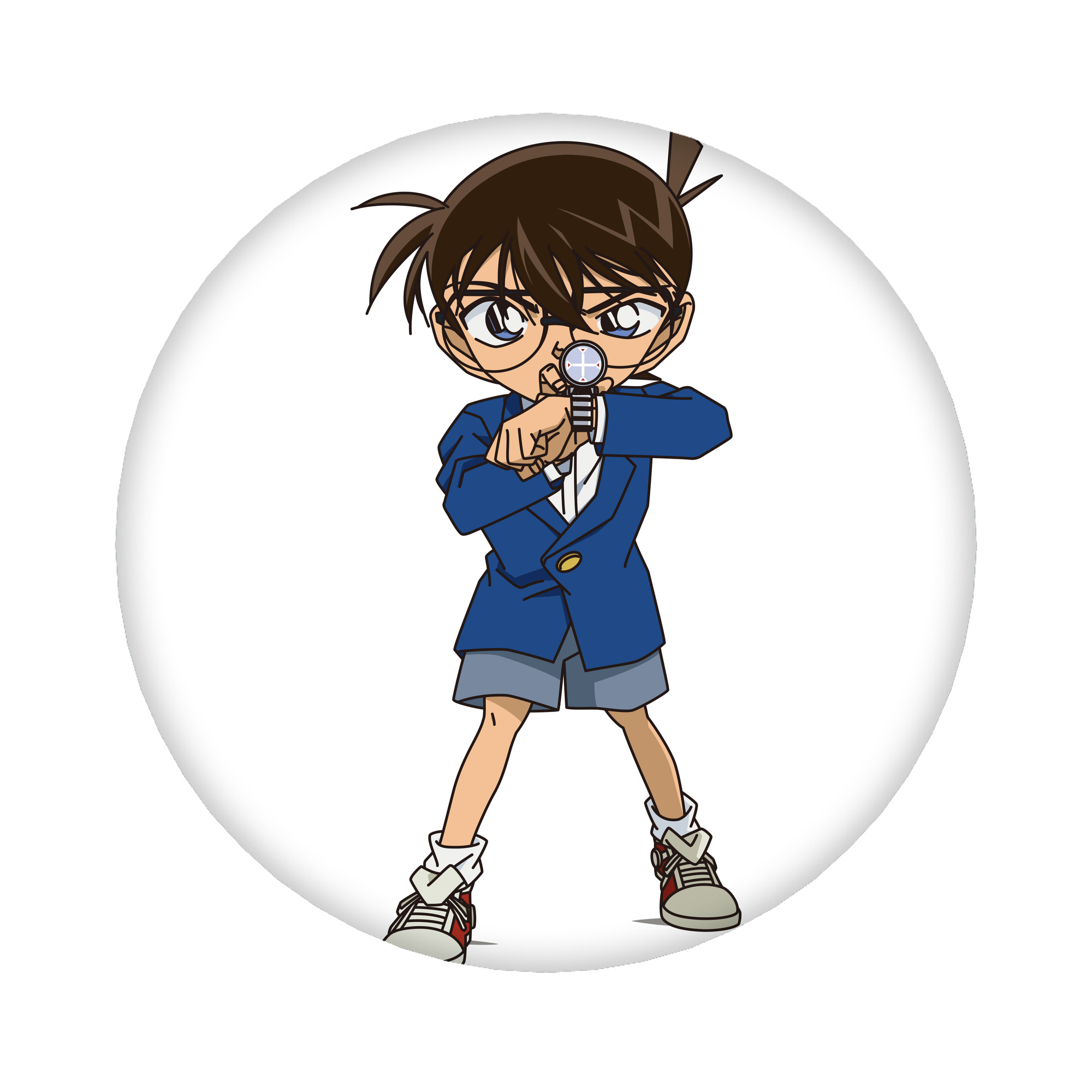 （画像用） 名探偵コナン 江戸川 コナン Detective Conan Conan Edogawa 6cm 缶バッジ 複数セット