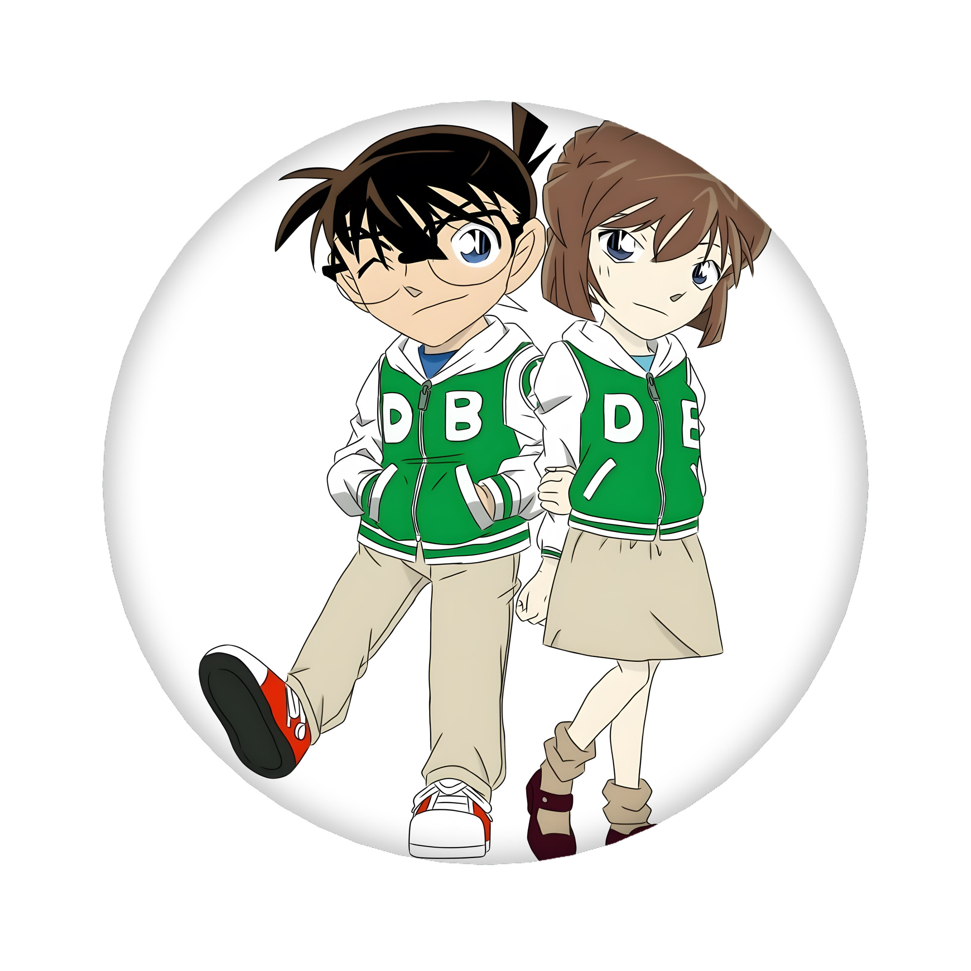 （画像用） 名探偵コナン 江戸川 コナン Detective Conan Conan Edogawa 6cm 缶バッジ 複数セット