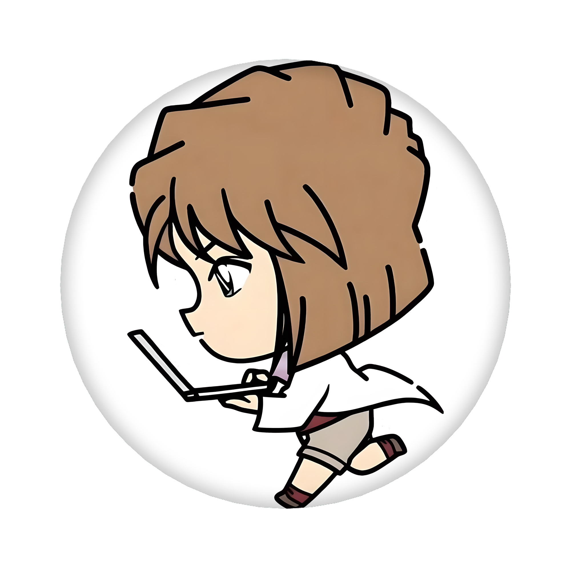 （画像用） 名探偵コナン 灰原 哀 はいばら あい Detective Conan Anita Hailey、Vi Graythorn Haibara Ai 6cm 缶バッジ 複数セット