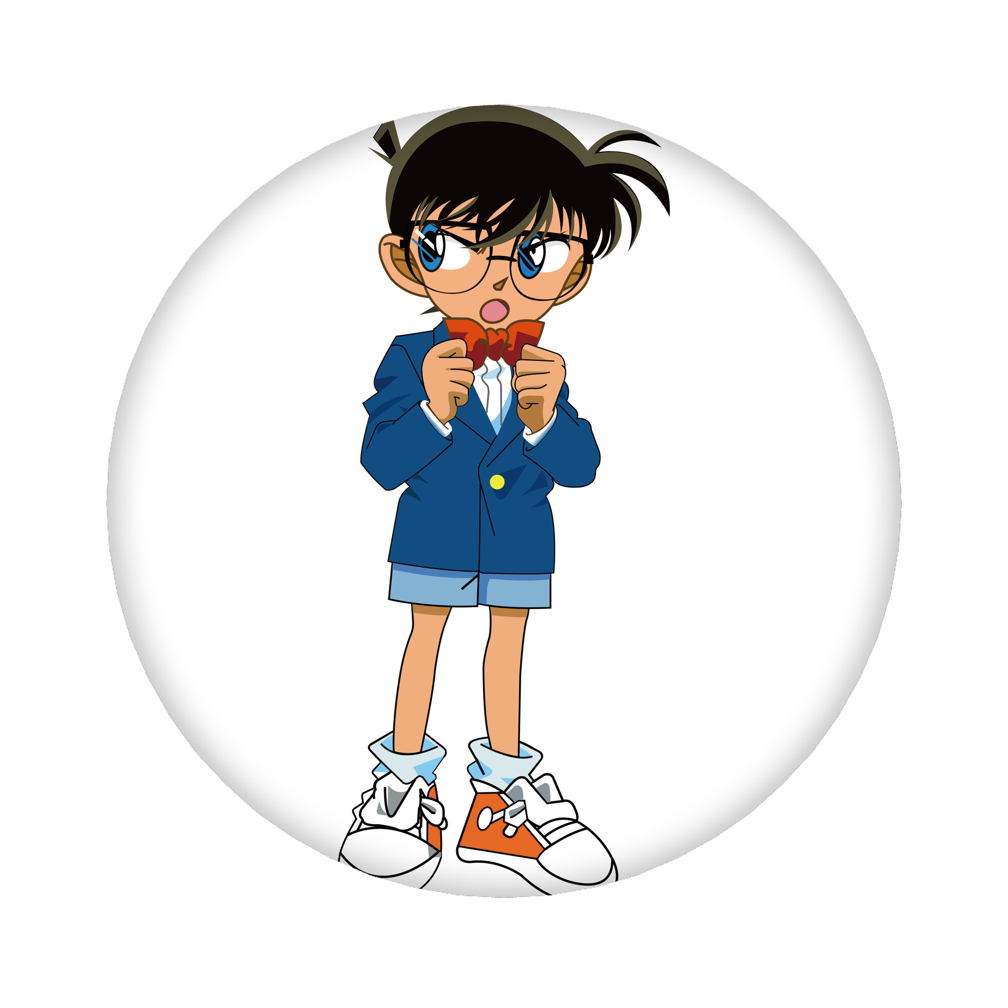 （画像用） 名探偵コナン 江戸川 コナン Detective Conan Conan Edogawa 6cm 缶バッジ 複数セット