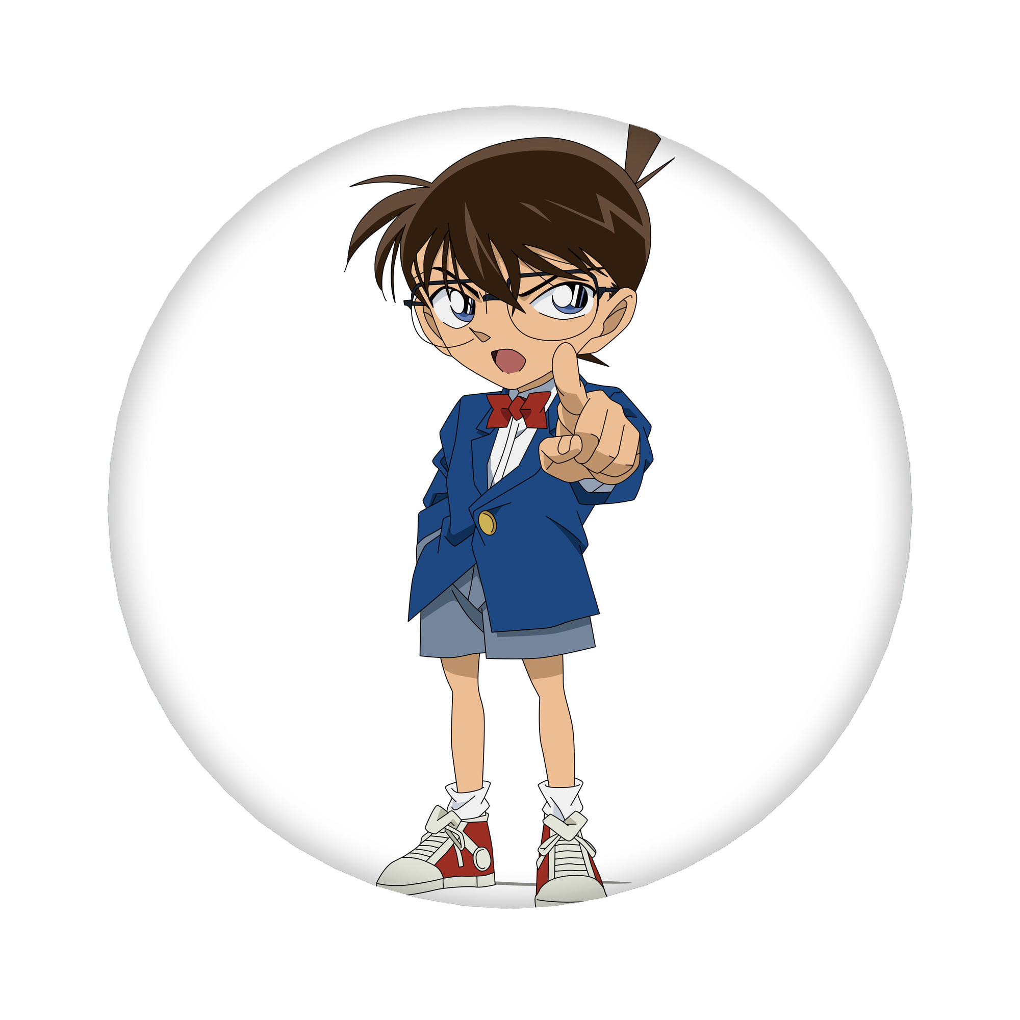 （画像用） 名探偵コナン 江戸川 コナン Detective Conan Conan Edogawa 6cm 缶バッジ 複数セット