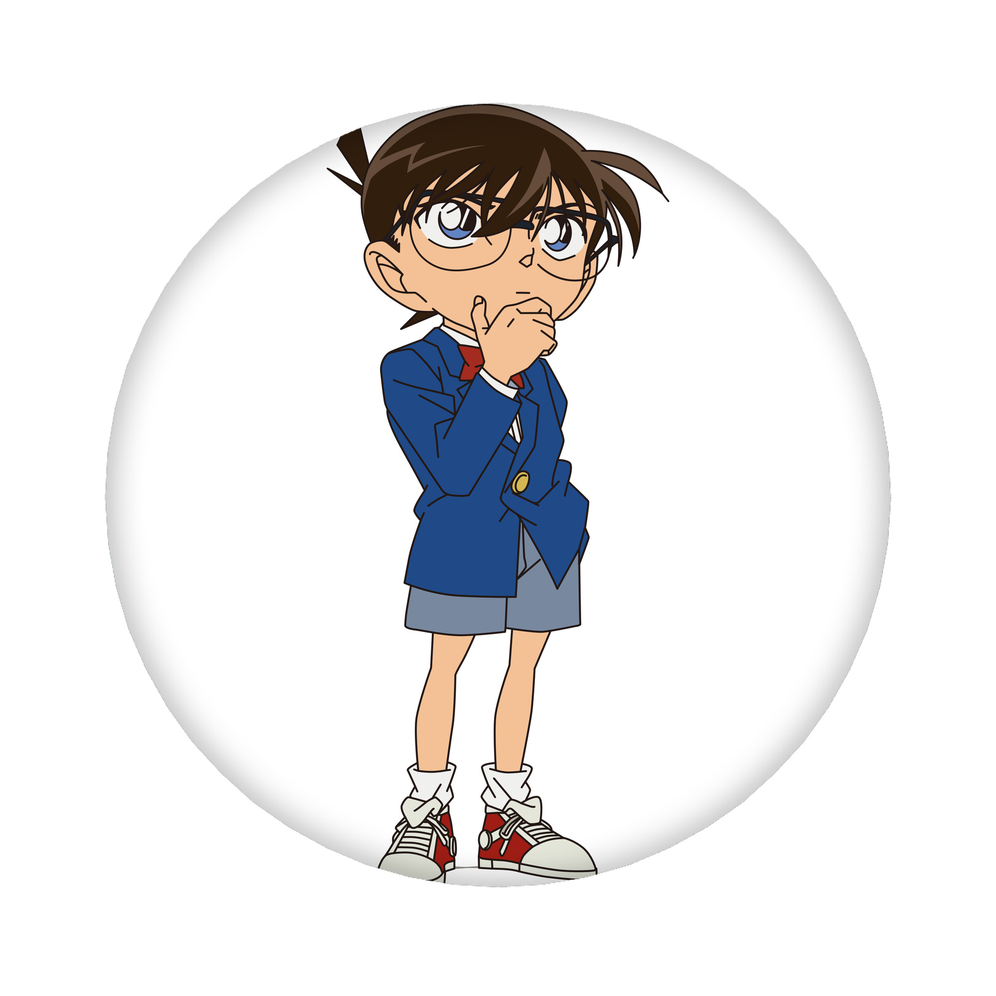 （画像用） 名探偵コナン 江戸川 コナン Detective Conan Conan Edogawa 6cm 缶バッジ 複数セット