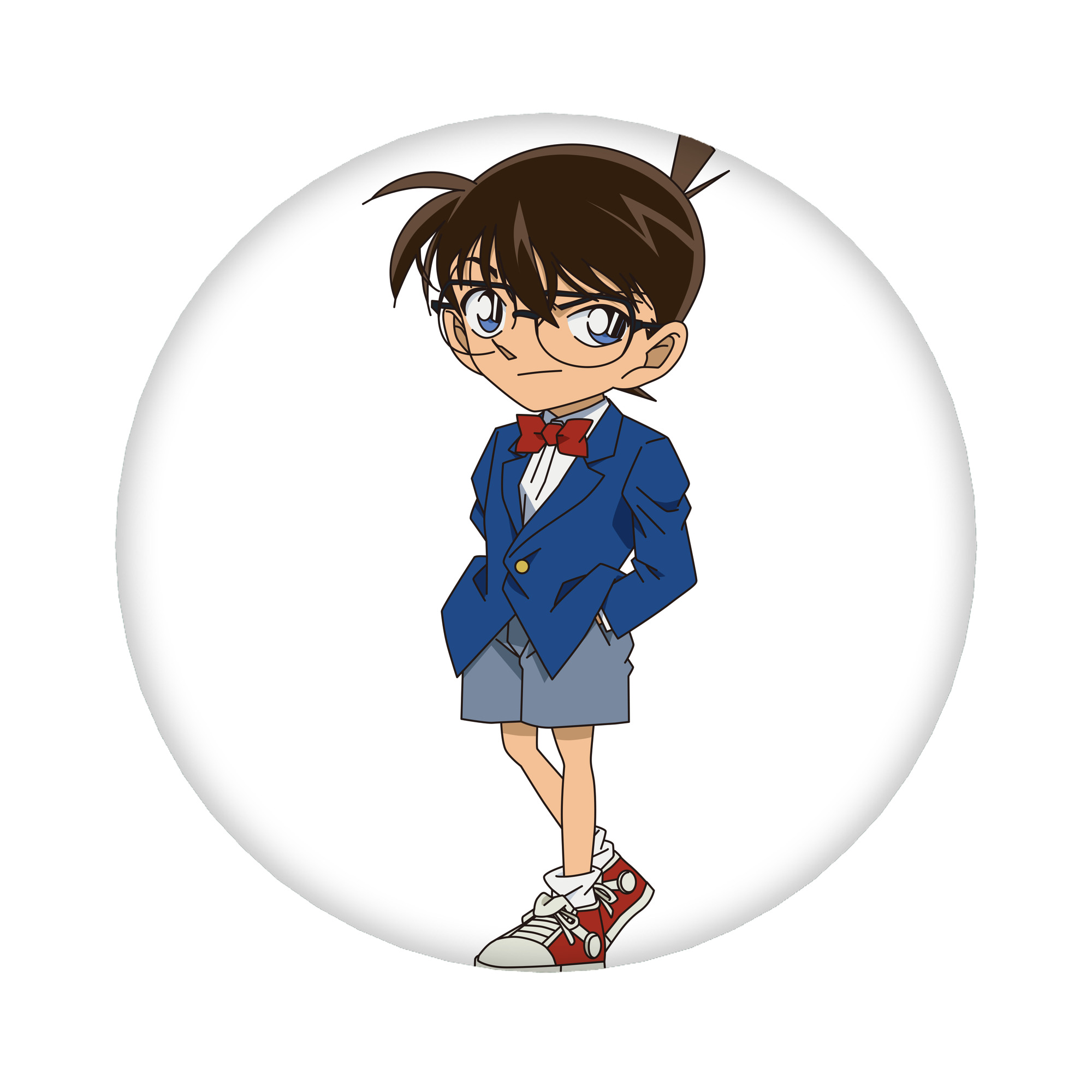 （画像用） 名探偵コナン 江戸川 コナン Detective Conan Conan Edogawa 6cm 缶バッジ 複数セット