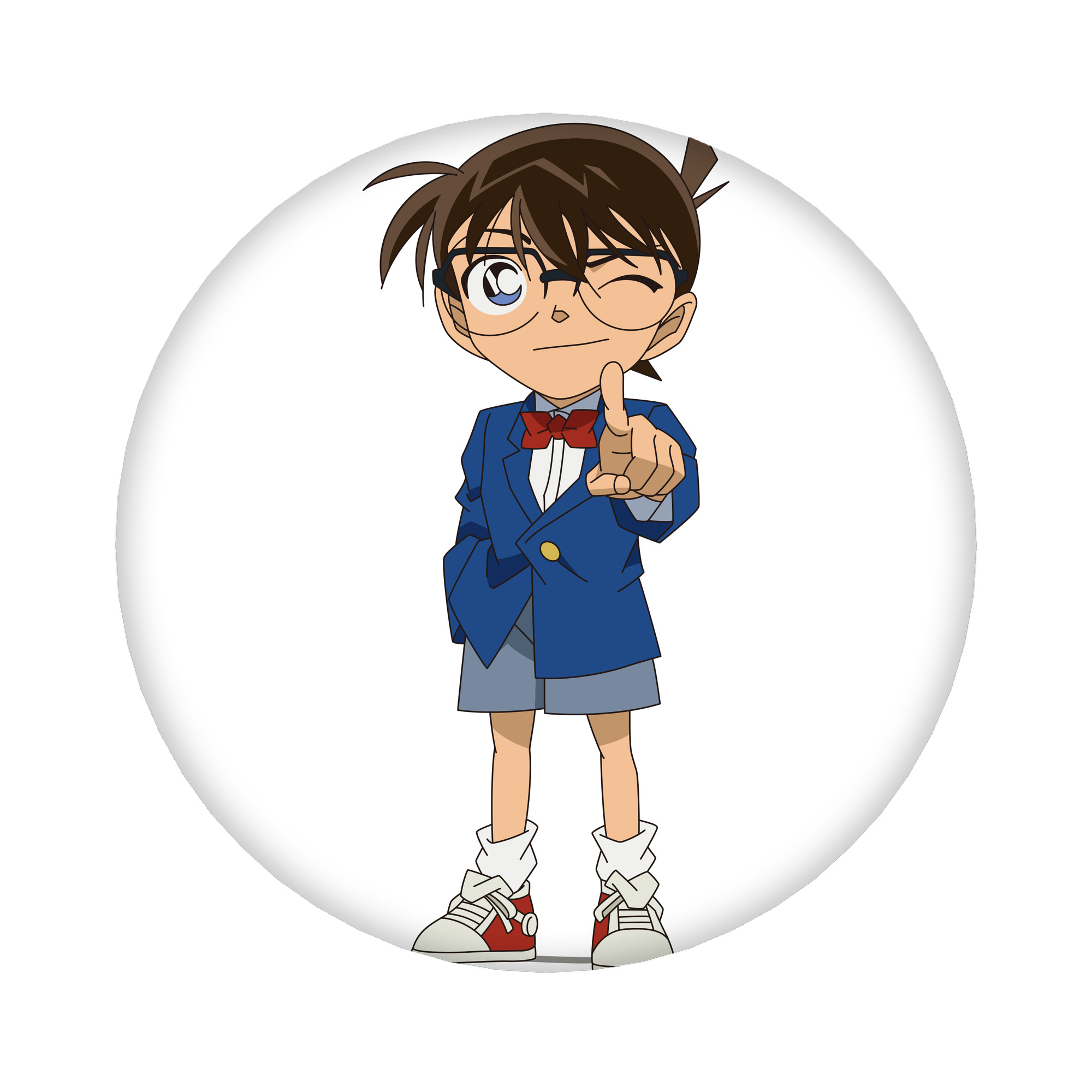 （画像用） 名探偵コナン 江戸川 コナン Detective Conan Conan Edogawa 6cm 缶バッジ 複数セット