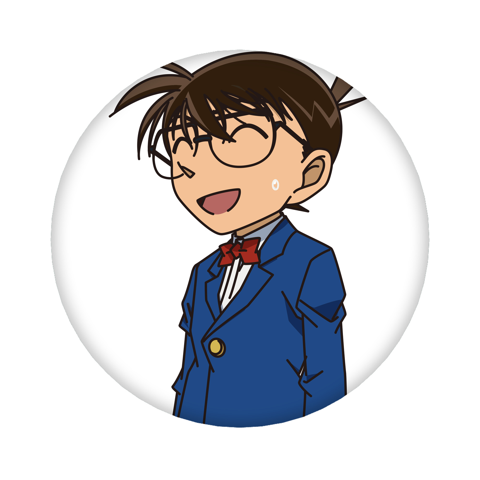（画像用） 名探偵コナン 江戸川 コナン Detective Conan Conan Edogawa 6cm 缶バッジ 複数セット