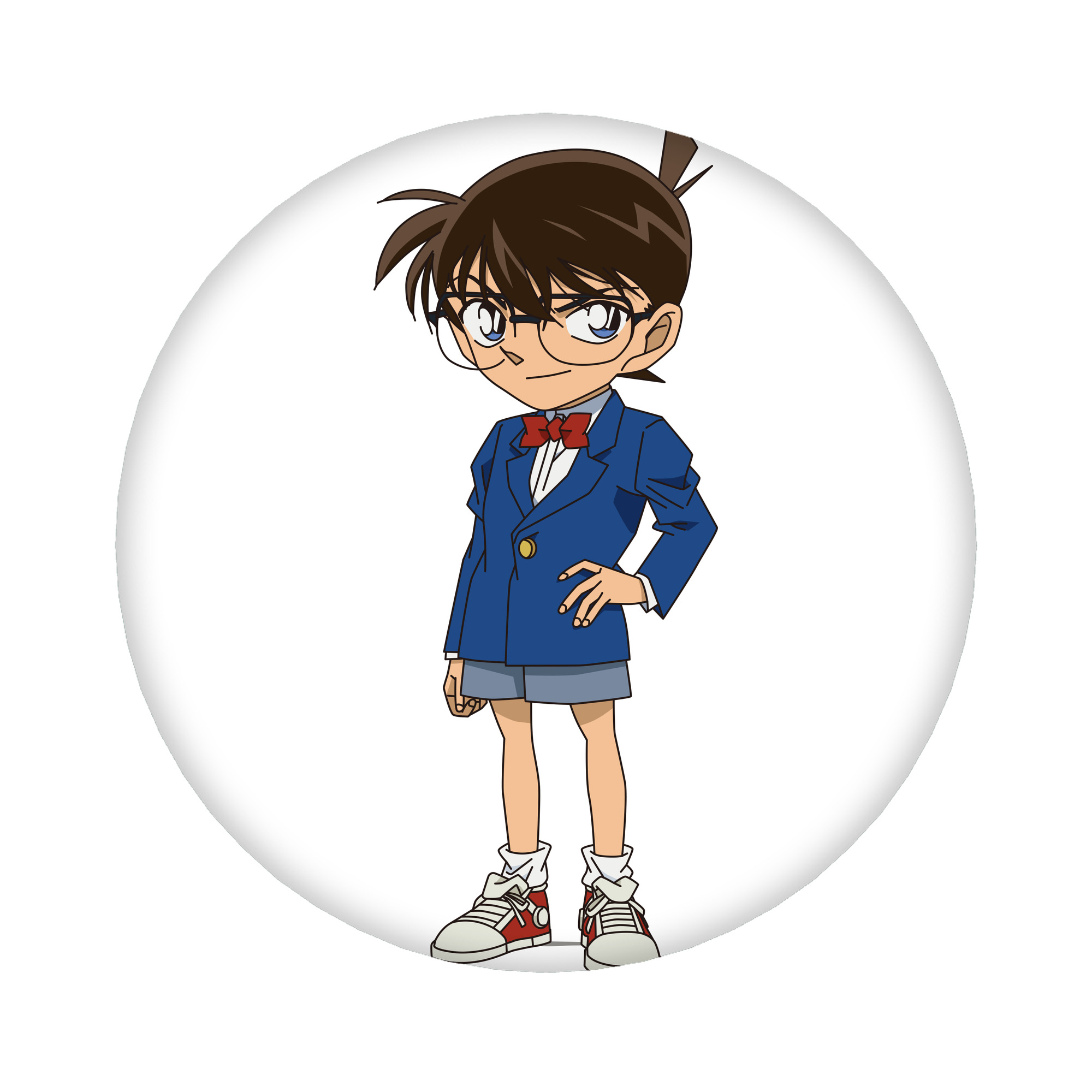 （画像用） 名探偵コナン 江戸川 コナン Detective Conan Conan Edogawa 6cm 缶バッジ 複数セット