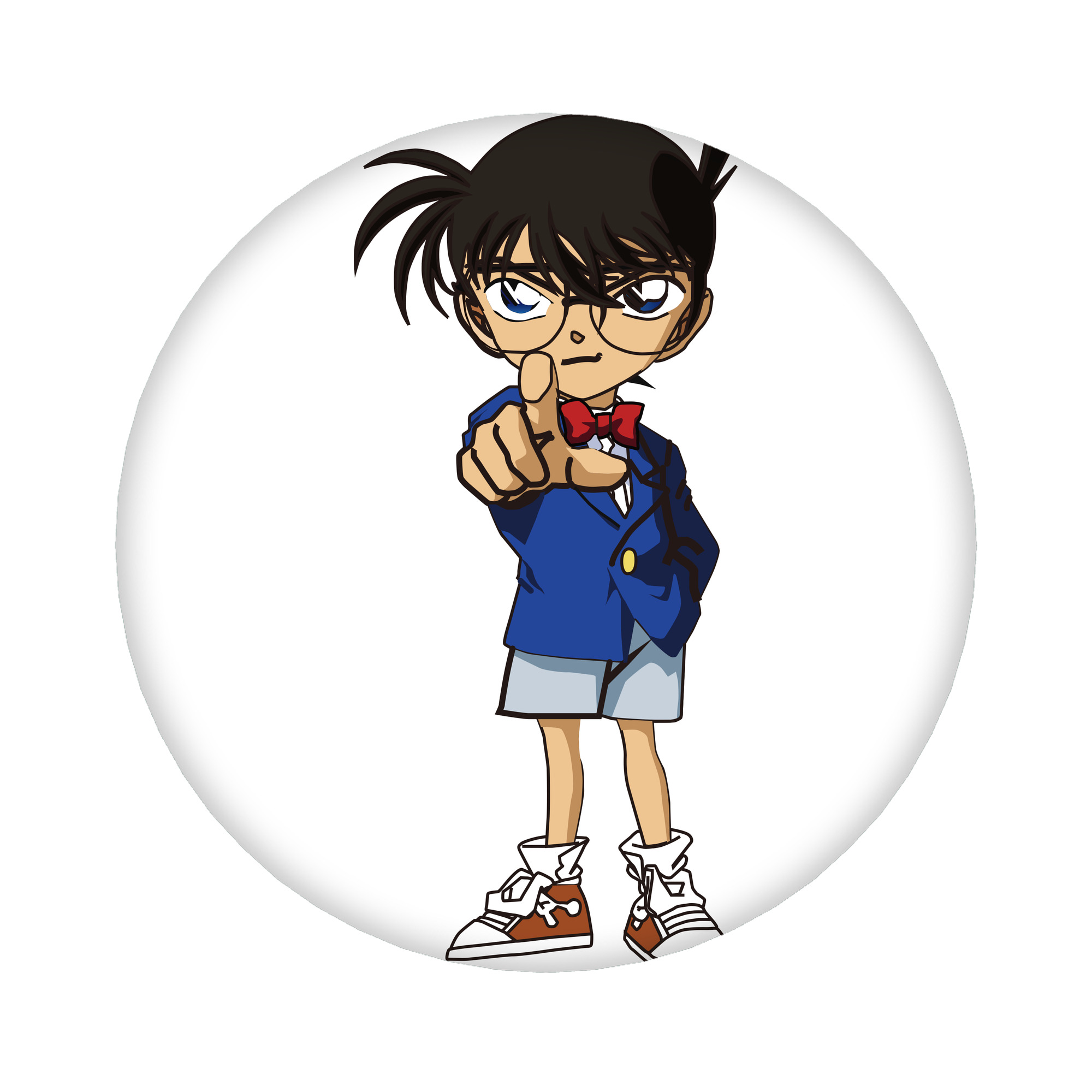 （画像用） 名探偵コナン 江戸川 コナン Detective Conan Conan Edogawa 6cm 缶バッジ 複数セット