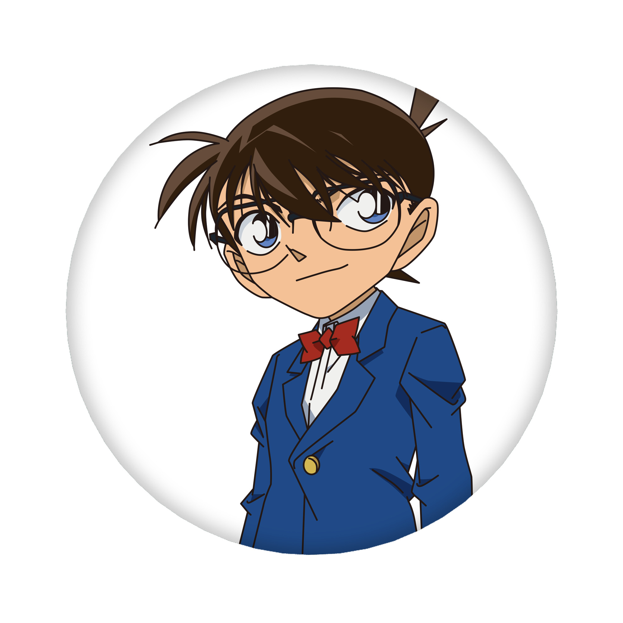 （画像用） 名探偵コナン 江戸川 コナン Detective Conan Conan Edogawa 6cm 缶バッジ 複数セット
