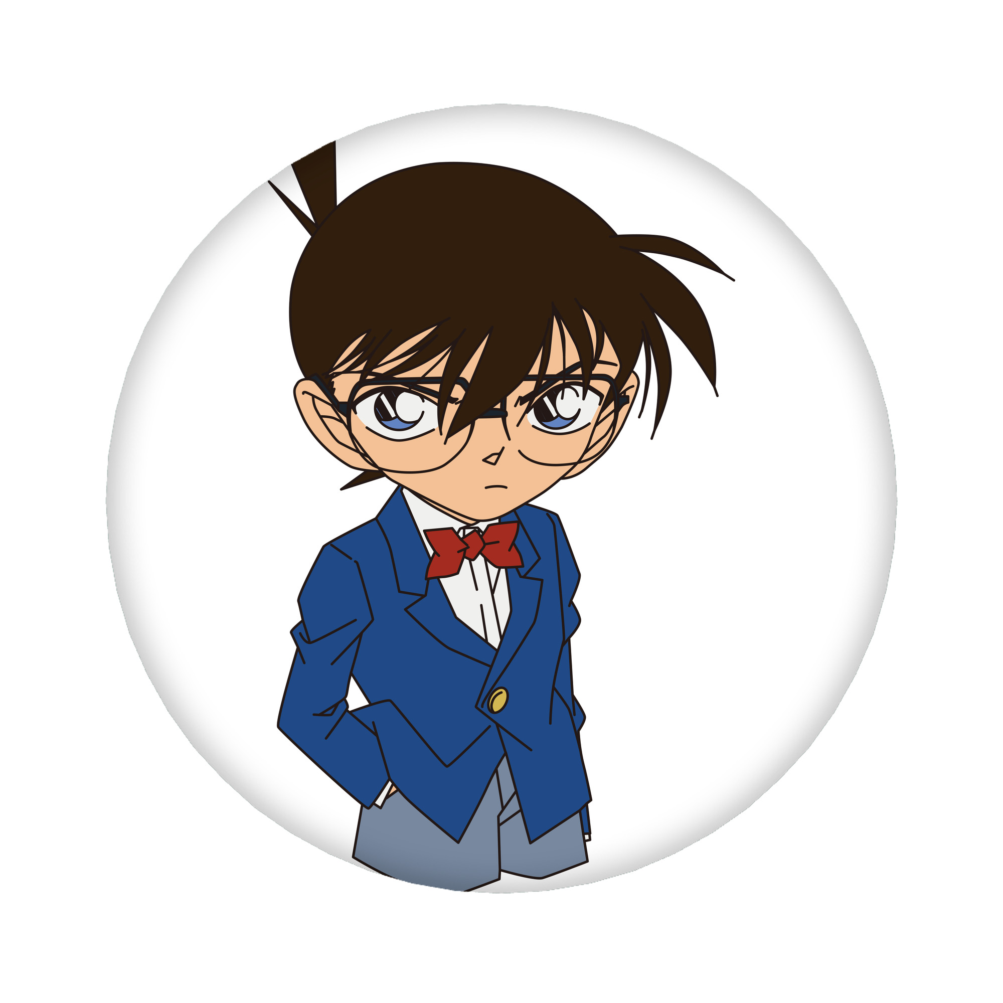 （画像用） 名探偵コナン 江戸川 コナン Detective Conan Conan Edogawa 6cm 缶バッジ 複数セット
