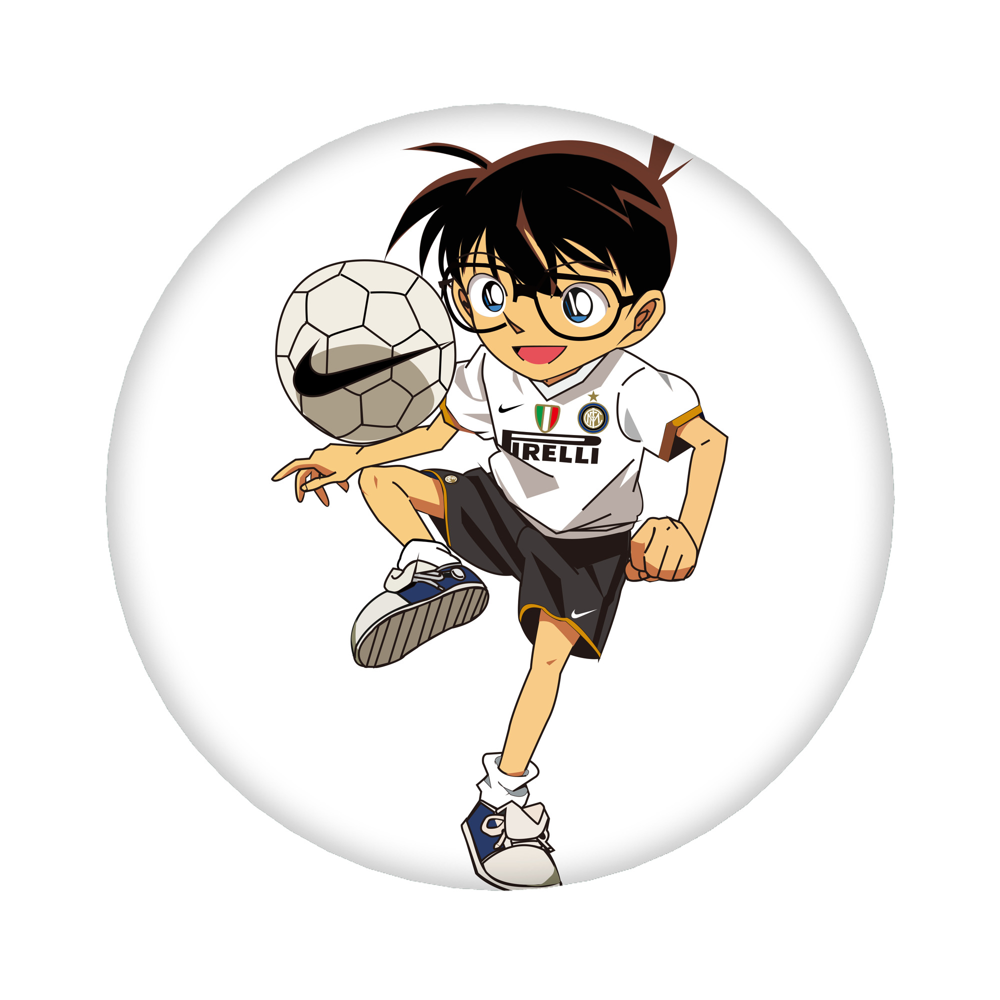 （画像用） 名探偵コナン 江戸川 コナン Detective Conan Conan Edogawa 6cm 缶バッジ 複数セット