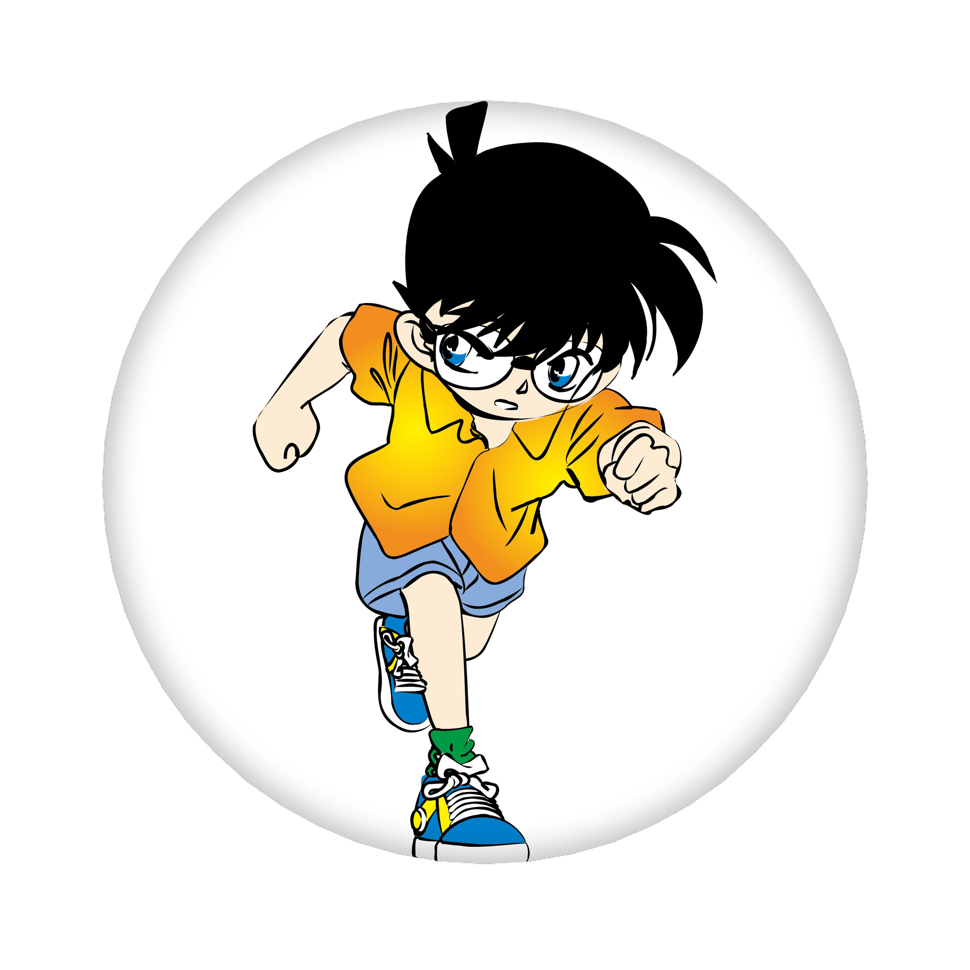 （画像用） 名探偵コナン 江戸川 コナン Detective Conan Conan Edogawa 6cm 缶バッジ 複数セット