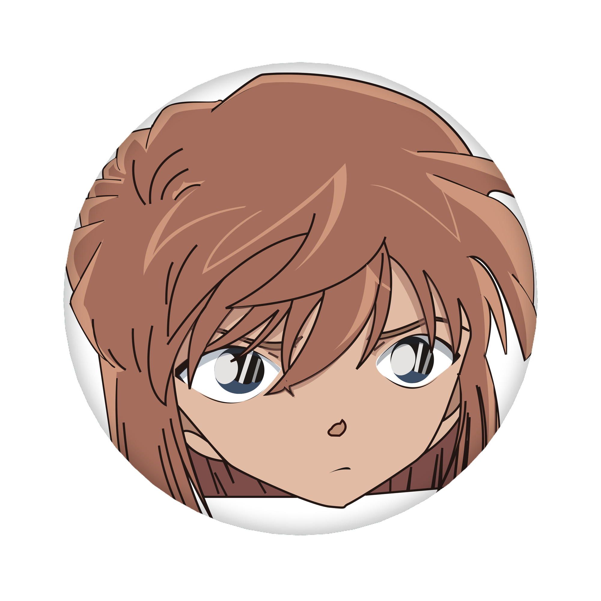 （画像用） 名探偵コナン 灰原 哀 はいばら あい Detective Conan Anita Hailey、Vi Graythorn Haibara Ai 6cm 缶バッジ 複数セット