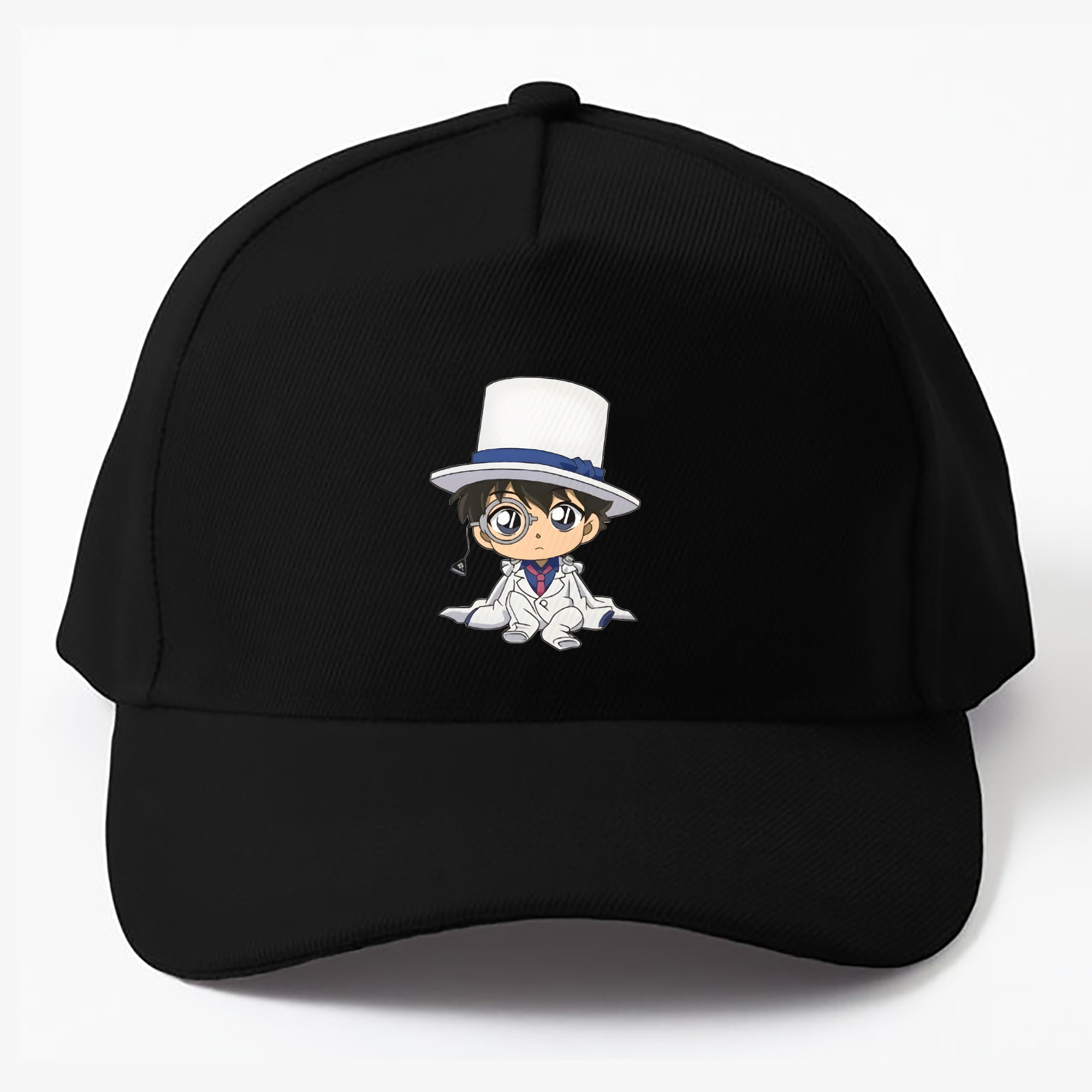 （画像用） 名探偵コナン くろば かいと Detective Conan Kuroba Kaito ベースボールキャップ 綿100％ 男女兼用 帽子 スポーツ