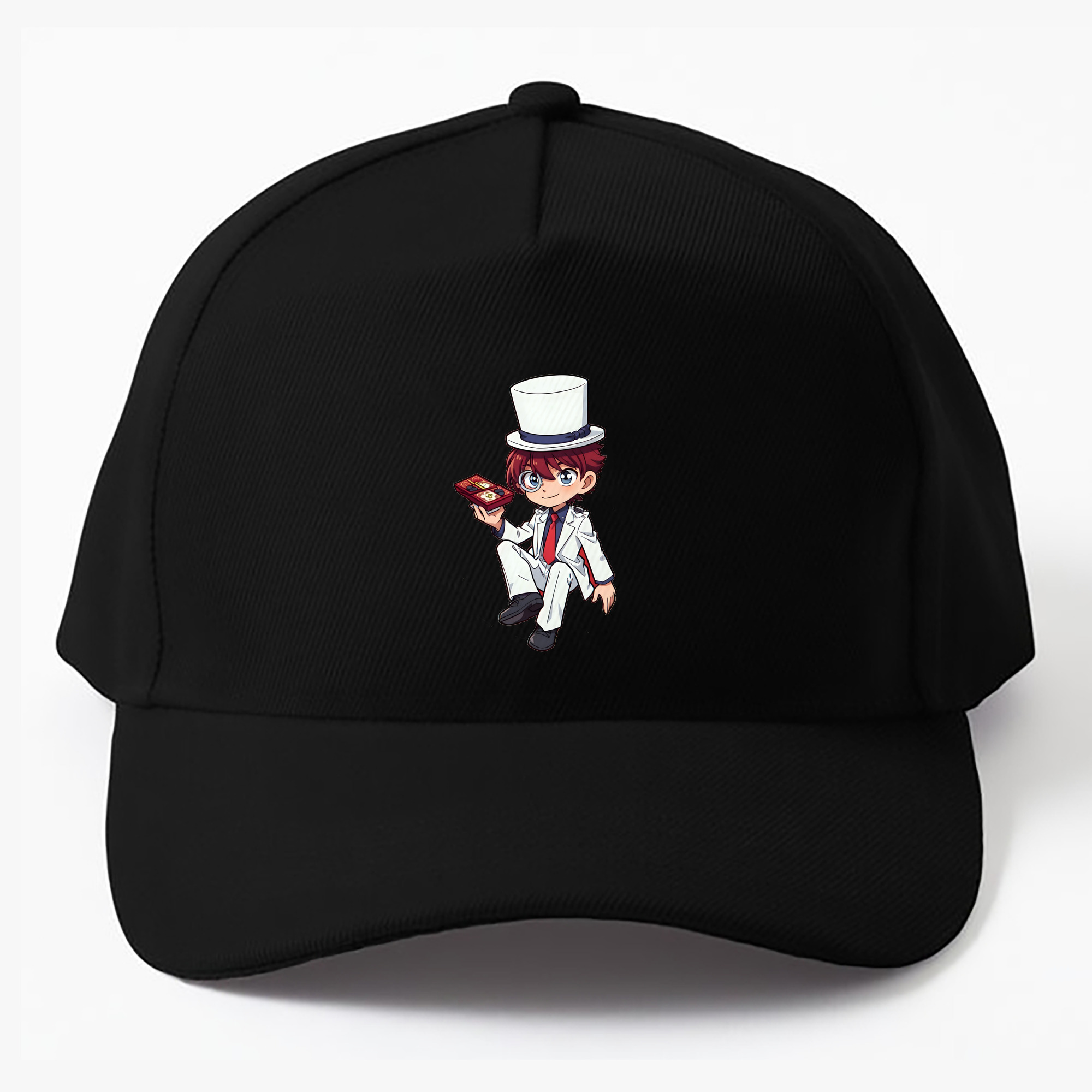 （画像用） 名探偵コナン くろば かいと Detective Conan Kuroba Kaito ベースボールキャップ 綿100％ 男女兼用 帽子 スポーツ
