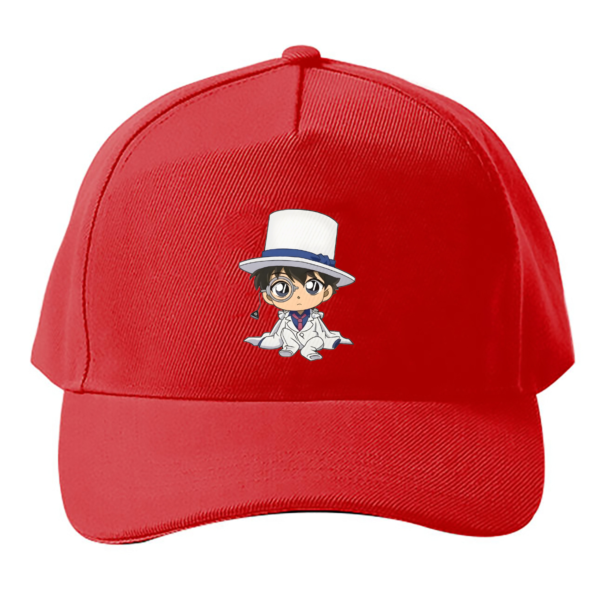 （画像用） 名探偵コナン くろば かいと Detective Conan Kuroba Kaito ベースボールキャップ 綿100％ 男女兼用 帽子 スポーツ