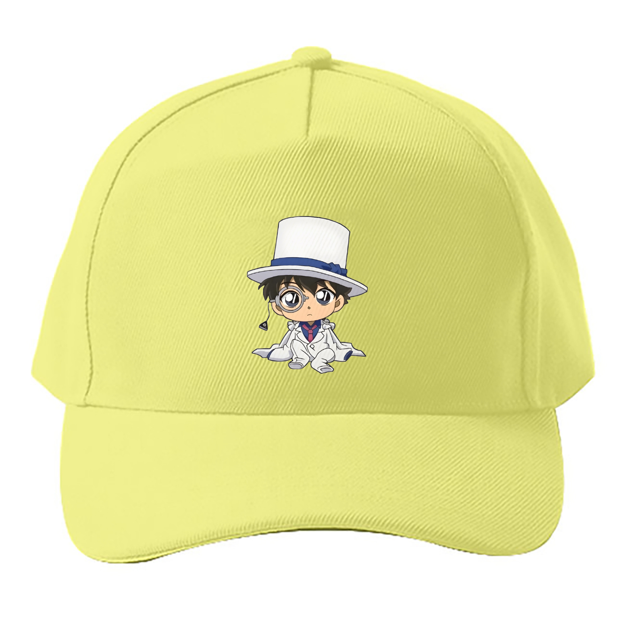 （画像用） 名探偵コナン くろば かいと Detective Conan Kuroba Kaito ベースボールキャップ 綿100％ 男女兼用 帽子 スポーツ