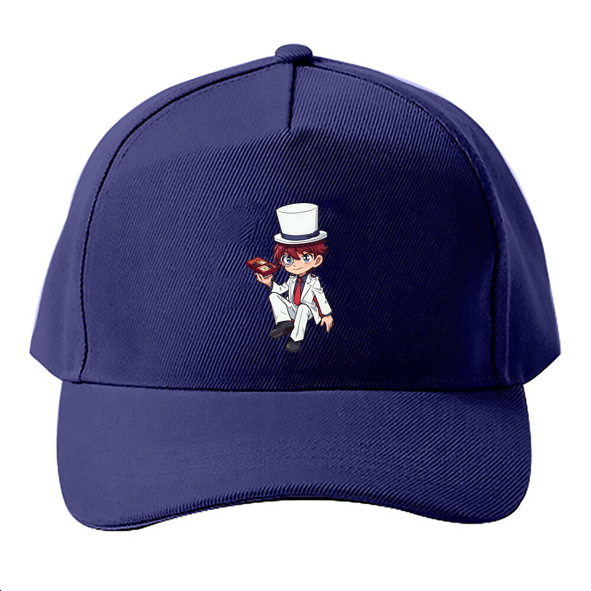 （画像用） 名探偵コナン くろば かいと Detective Conan Kuroba Kaito ベースボールキャップ 綿100％ 男女兼用 帽子 スポーツ