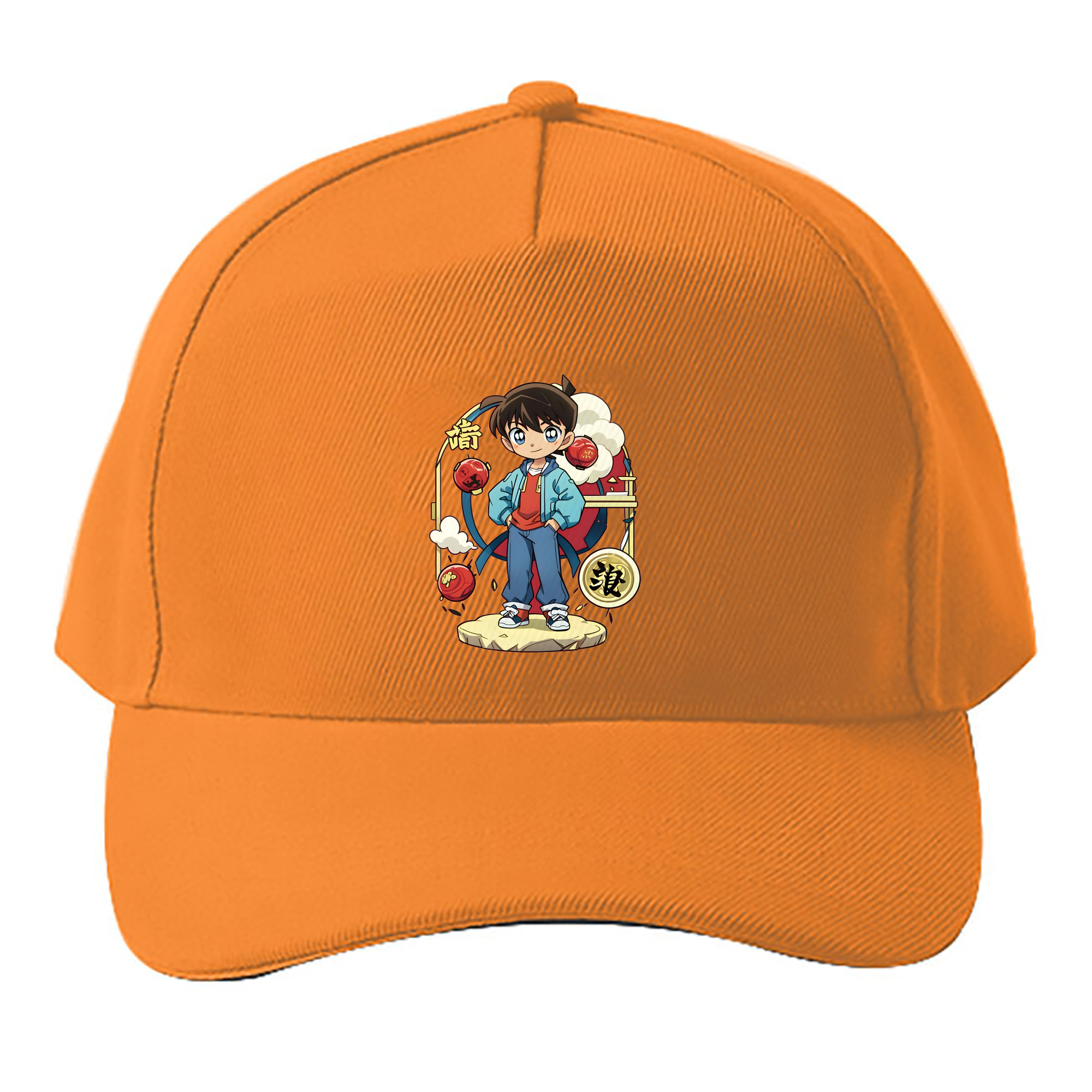 （画像用） 名探偵コナン 江戸川 コナン Detective Conan Conan Edogawa ベースボールキャップ 綿100％ 男女兼用 帽子 スポーツ