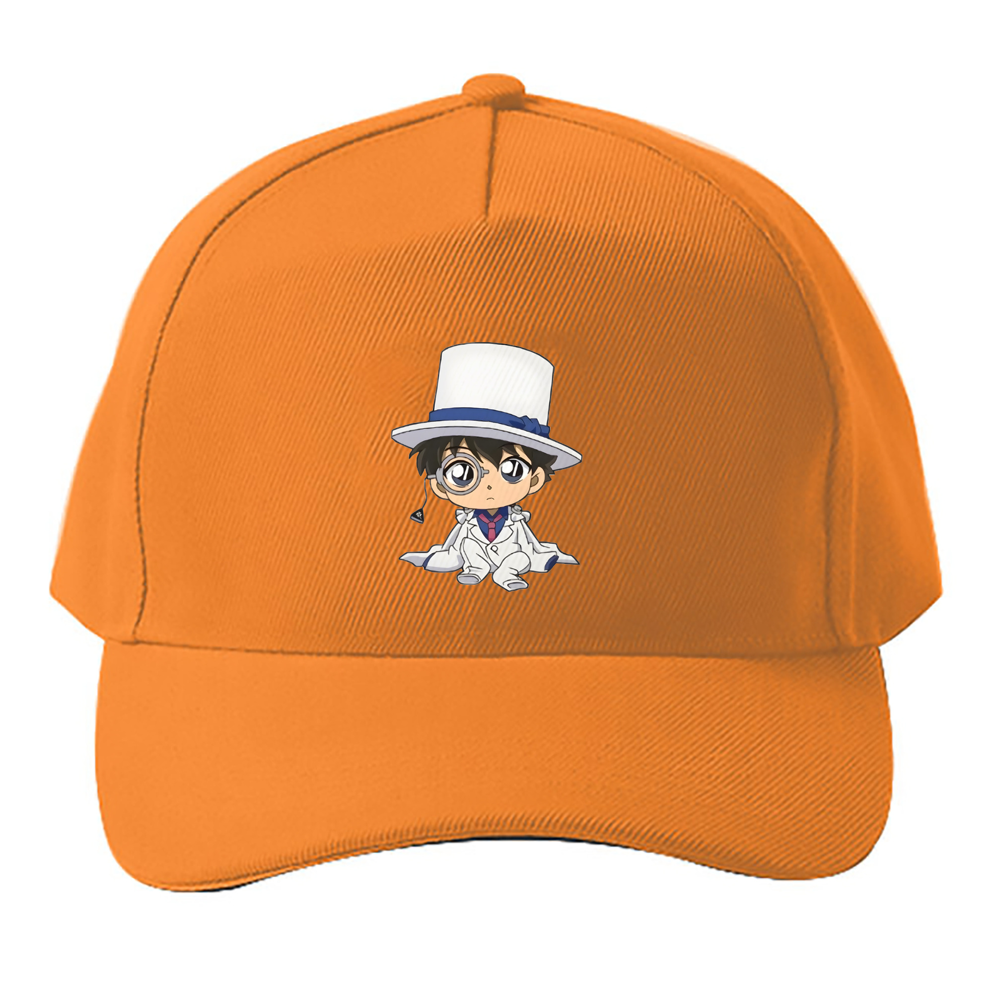 （画像用） 名探偵コナン くろば かいと Detective Conan Kuroba Kaito ベースボールキャップ 綿100％ 男女兼用 帽子 スポーツ