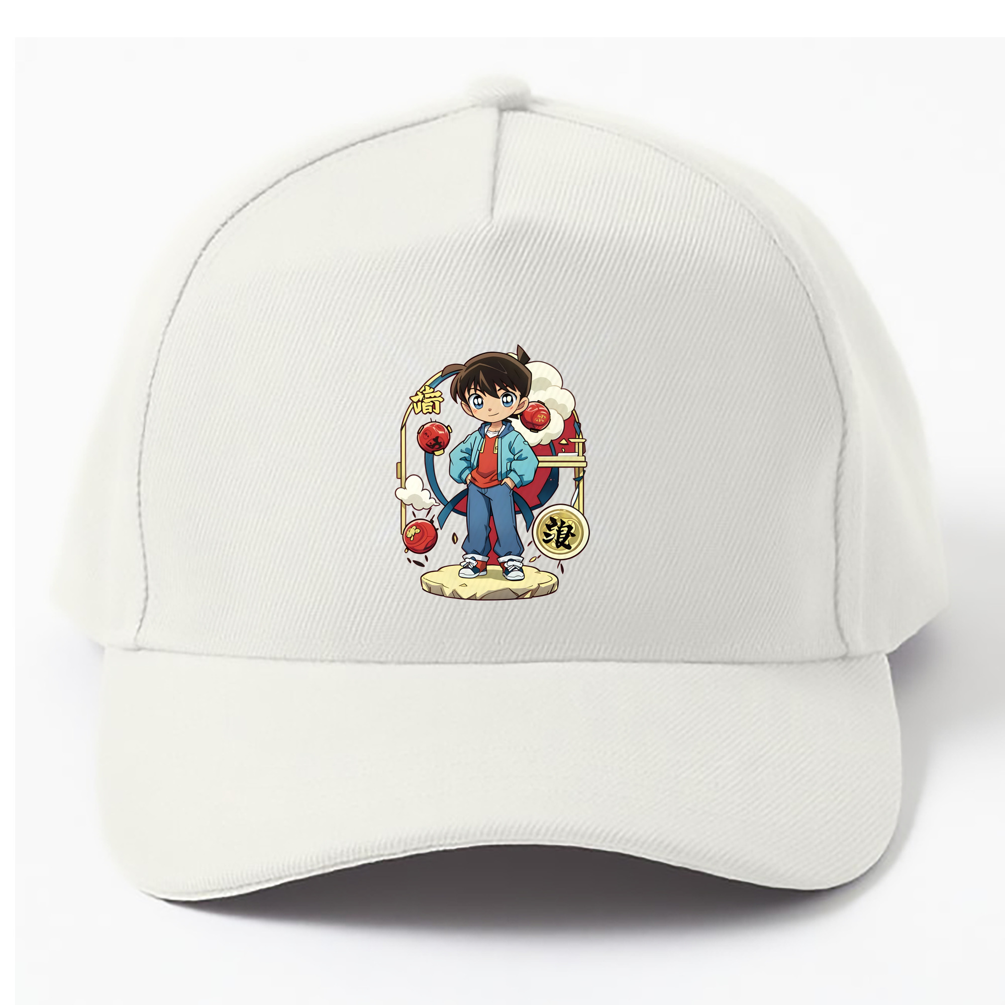 （画像用） 名探偵コナン 江戸川 コナン Detective Conan Conan Edogawa ベースボールキャップ 綿100％ 男女兼用 帽子 スポーツ