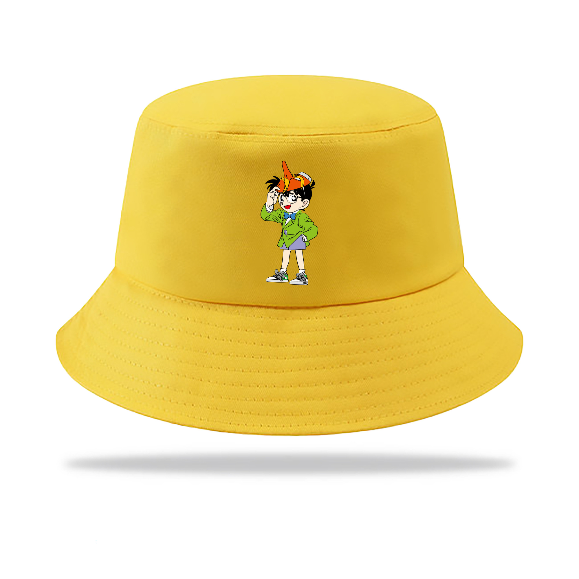 （画像用） 名探偵コナン 江戸川 コナン Detective Conan Conan Edogawa アウトドア日除けバケットハット