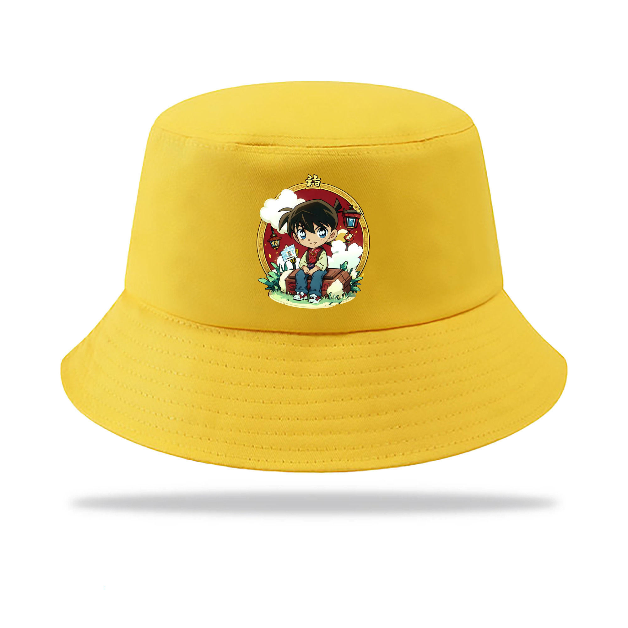 （画像用） 名探偵コナン 江戸川 コナン Detective Conan Conan Edogawa アウトドア日除けバケットハット