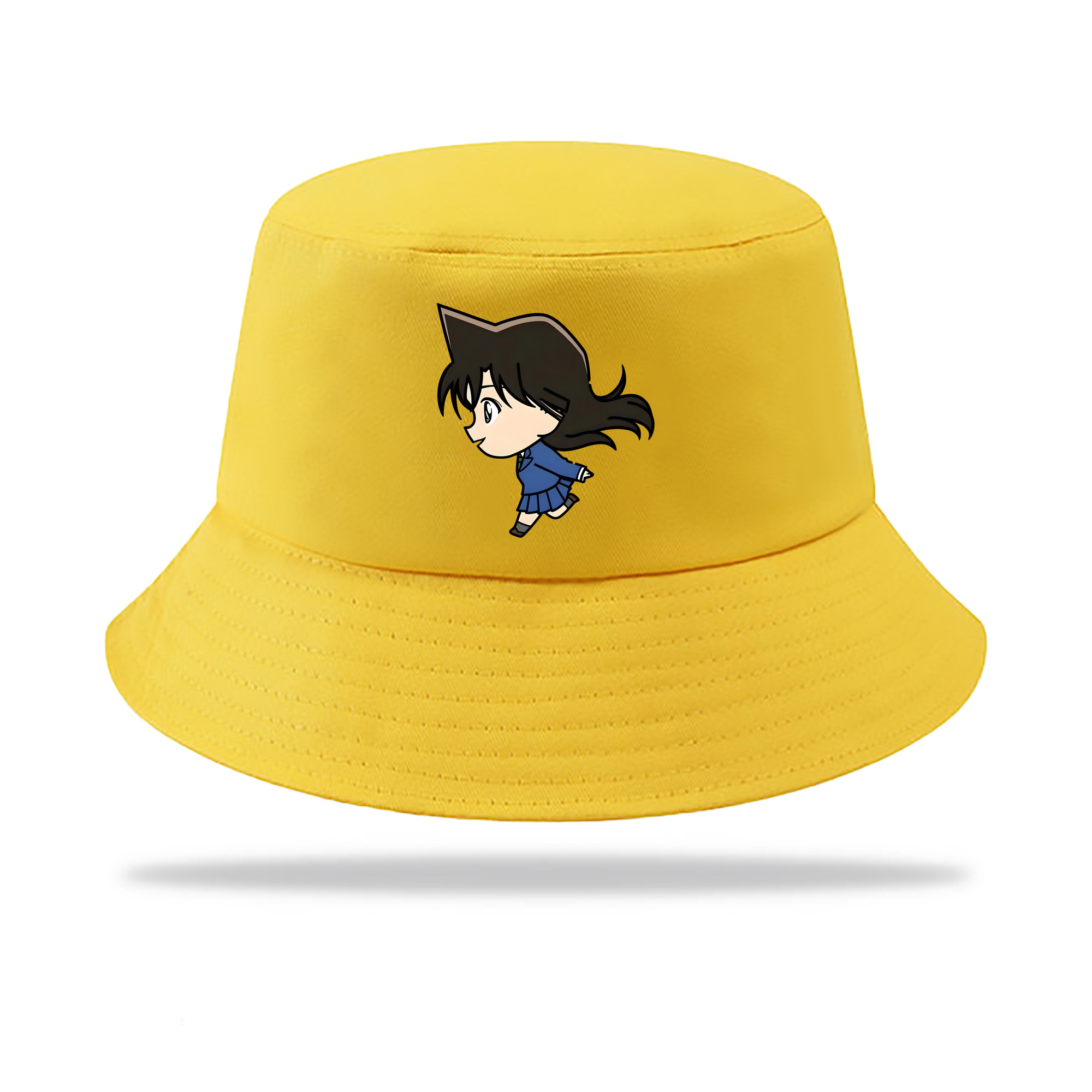 （画像用） 名探偵コナン 毛利 蘭 もうり らん、モーリ ラン Detective Conan Rachel Moore アウトドア日除けバケットハット