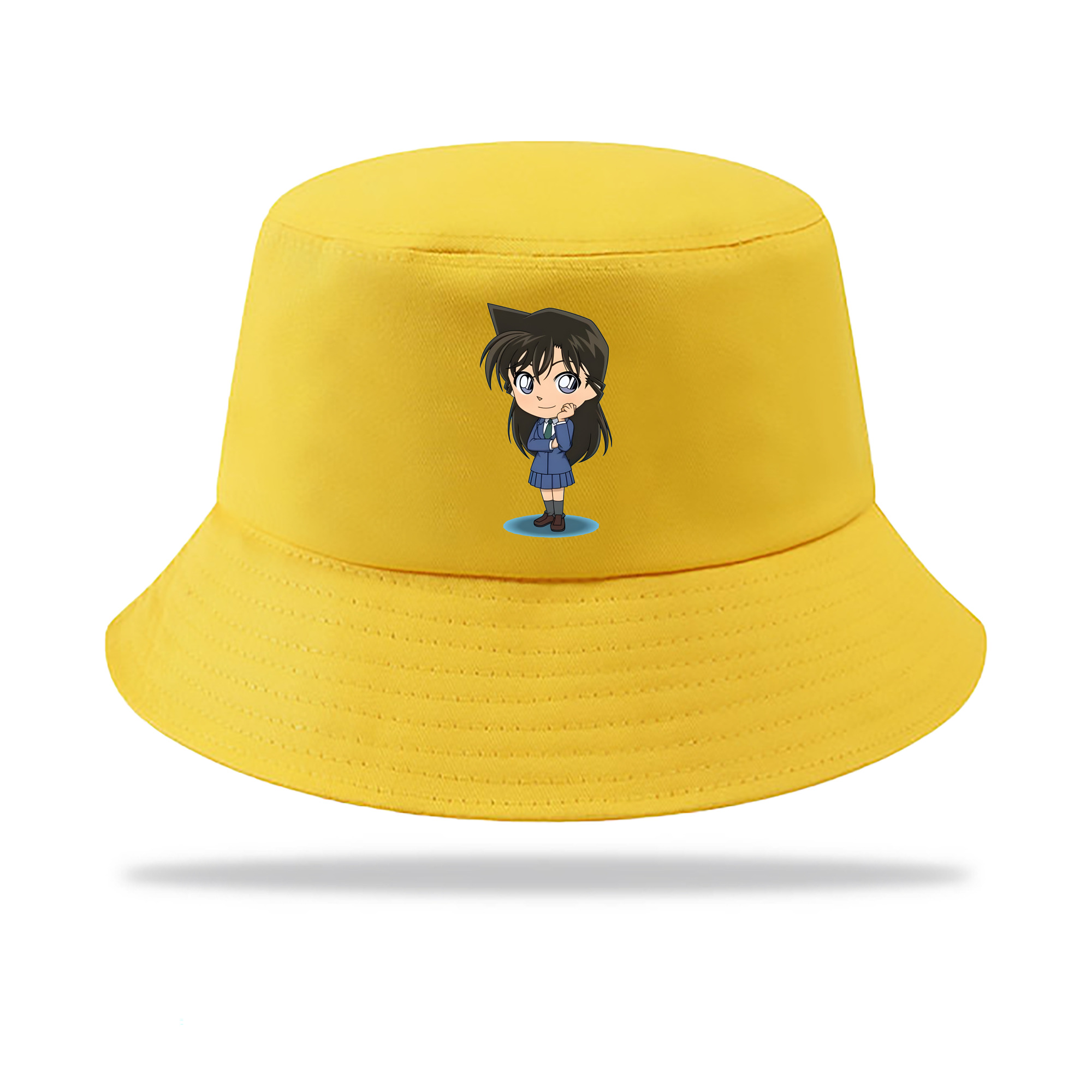 （画像用） 名探偵コナン 毛利 蘭 もうり らん、モーリ ラン Detective Conan Rachel Moore アウトドア日除けバケットハット