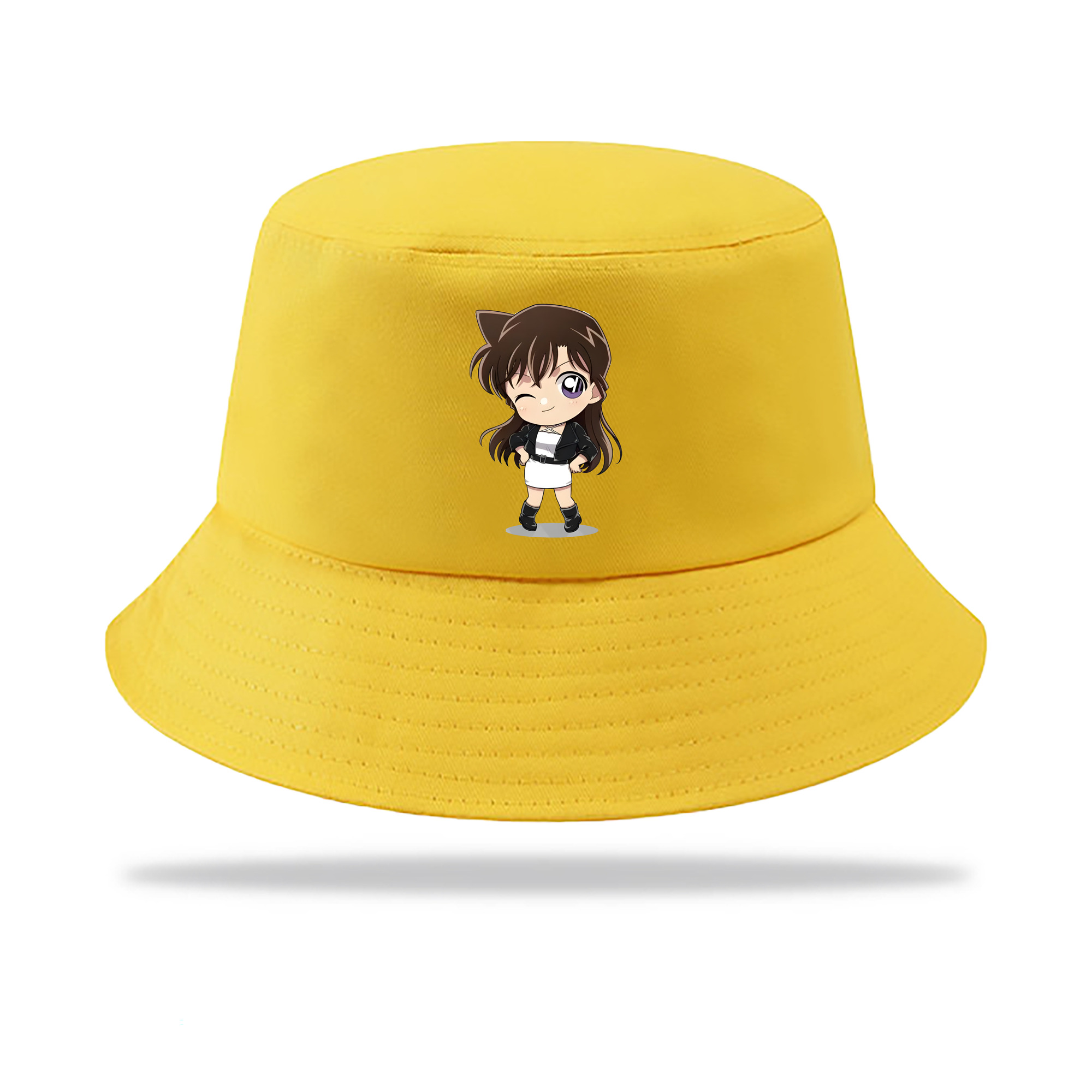 （画像用） 名探偵コナン 毛利 蘭 もうり らん、モーリ ラン Detective Conan Rachel Moore アウトドア日除けバケットハット