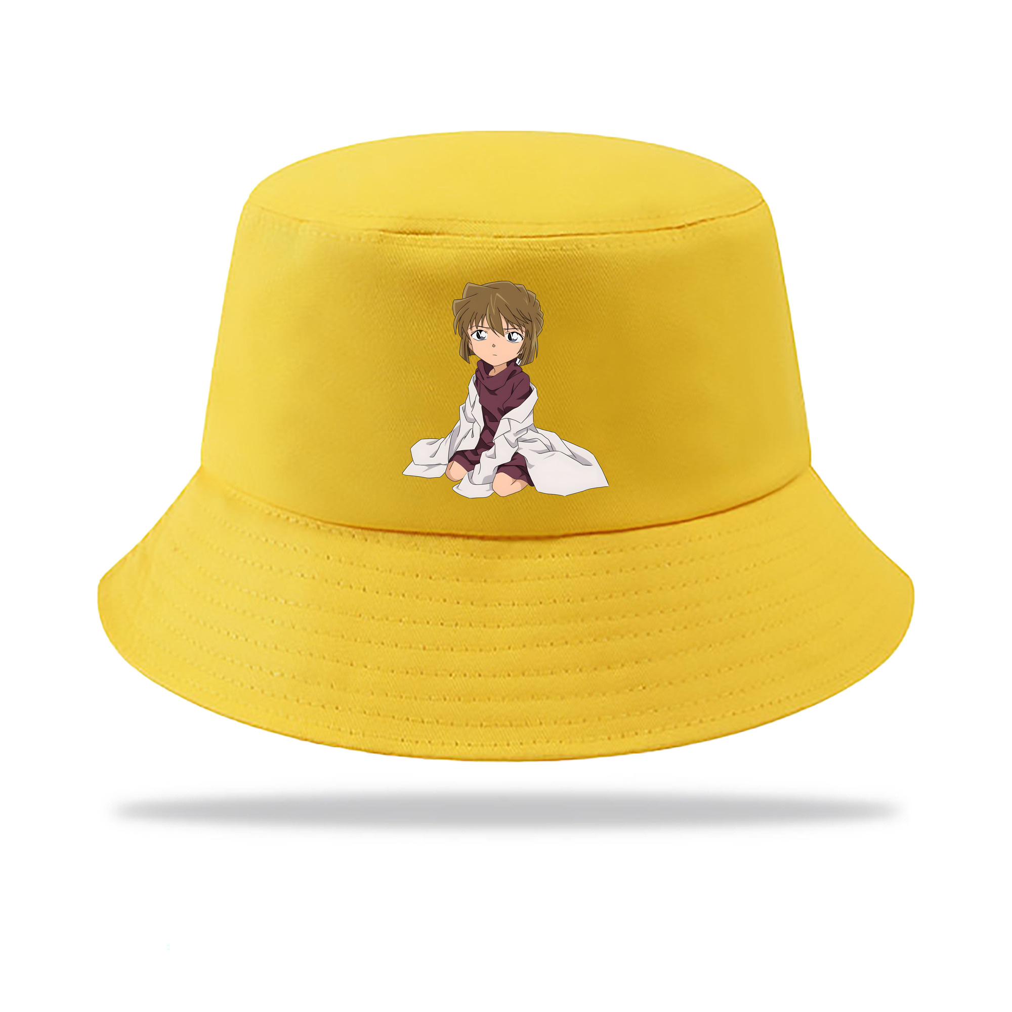 （画像用） 名探偵コナン 灰原 哀 はいばら あい Detective Conan Anita Hailey、Vi Graythorn Haibara Ai アウトドア日除けバケットハット