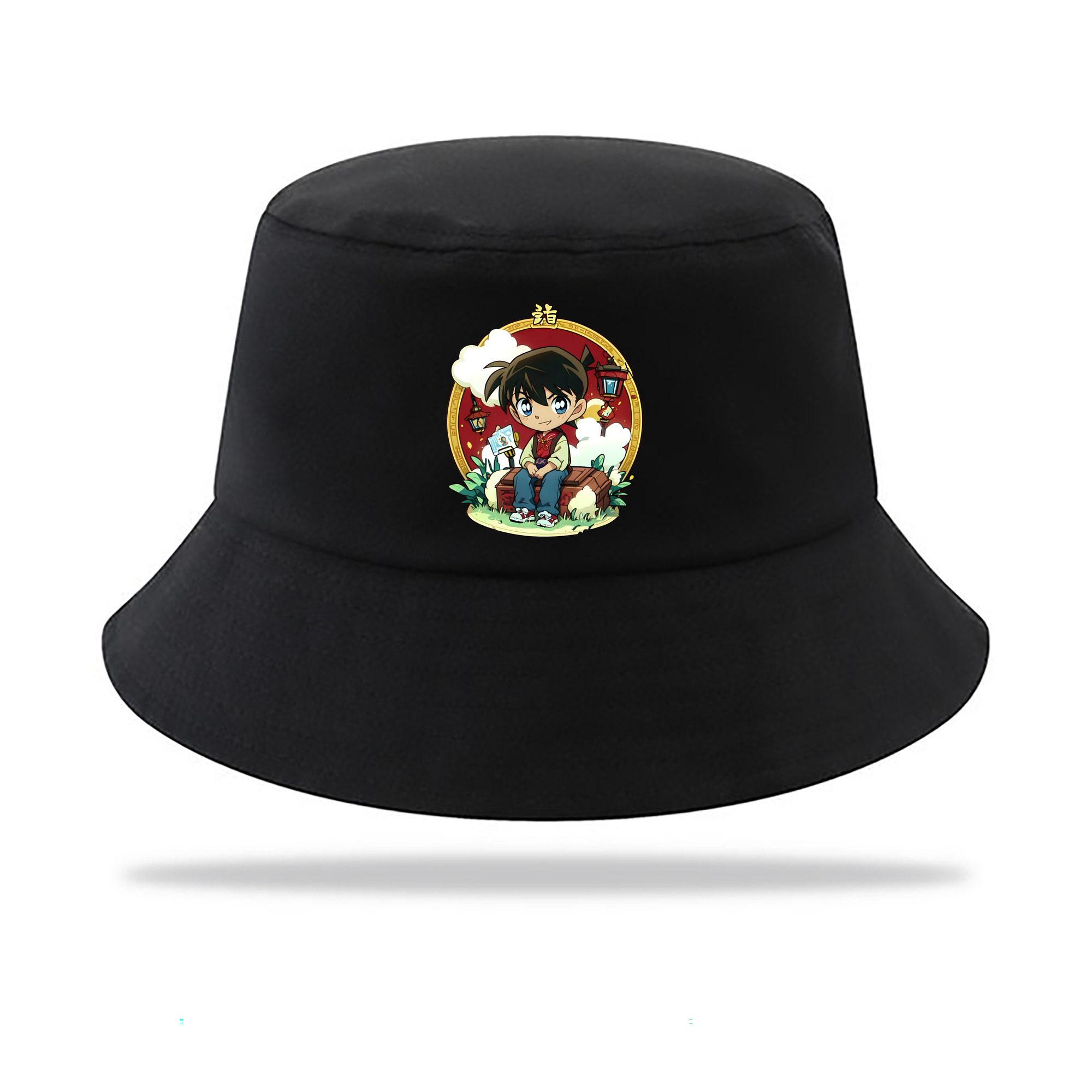 （画像用） 名探偵コナン 江戸川 コナン Detective Conan Conan Edogawa アウトドア日除けバケットハット