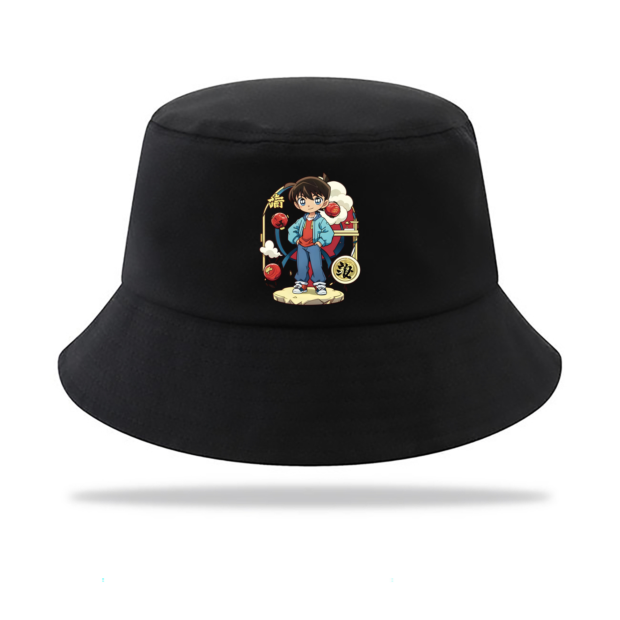 （画像用） 名探偵コナン 江戸川 コナン Detective Conan Conan Edogawa アウトドア日除けバケットハット