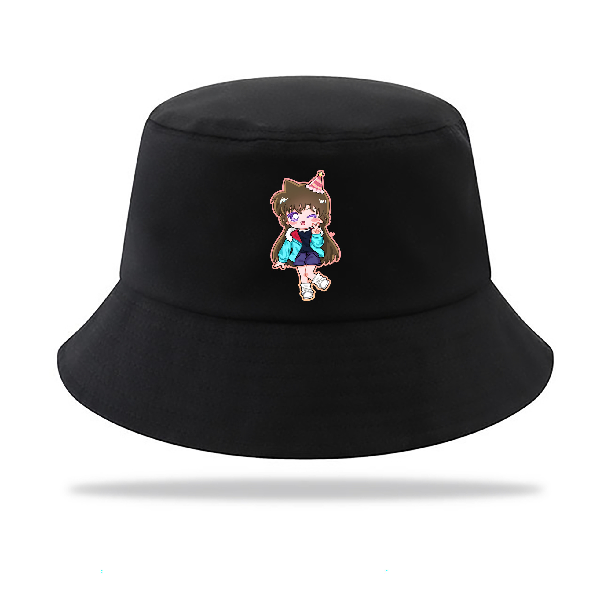 （画像用） 名探偵コナン 毛利 蘭 もうり らん、モーリ ラン Detective Conan Rachel Moore アウトドア日除けバケットハット