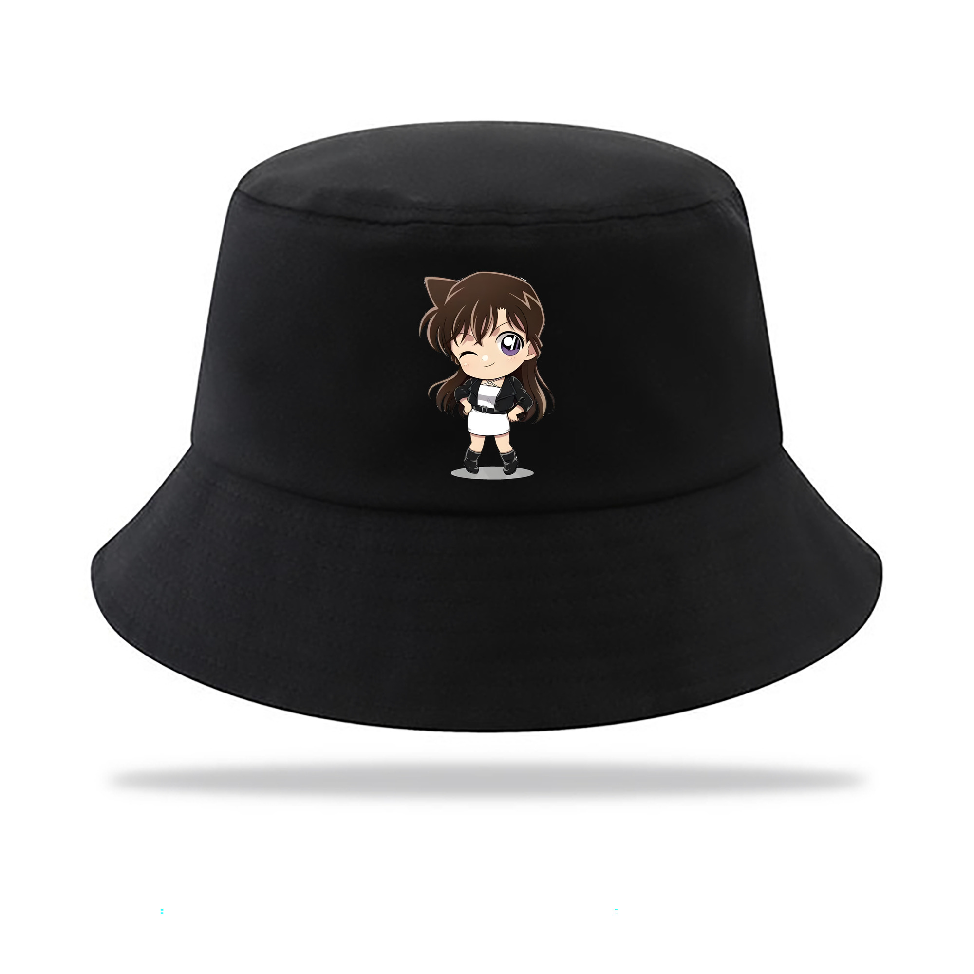 （画像用） 名探偵コナン 毛利 蘭 もうり らん、モーリ ラン Detective Conan Rachel Moore アウトドア日除けバケットハット