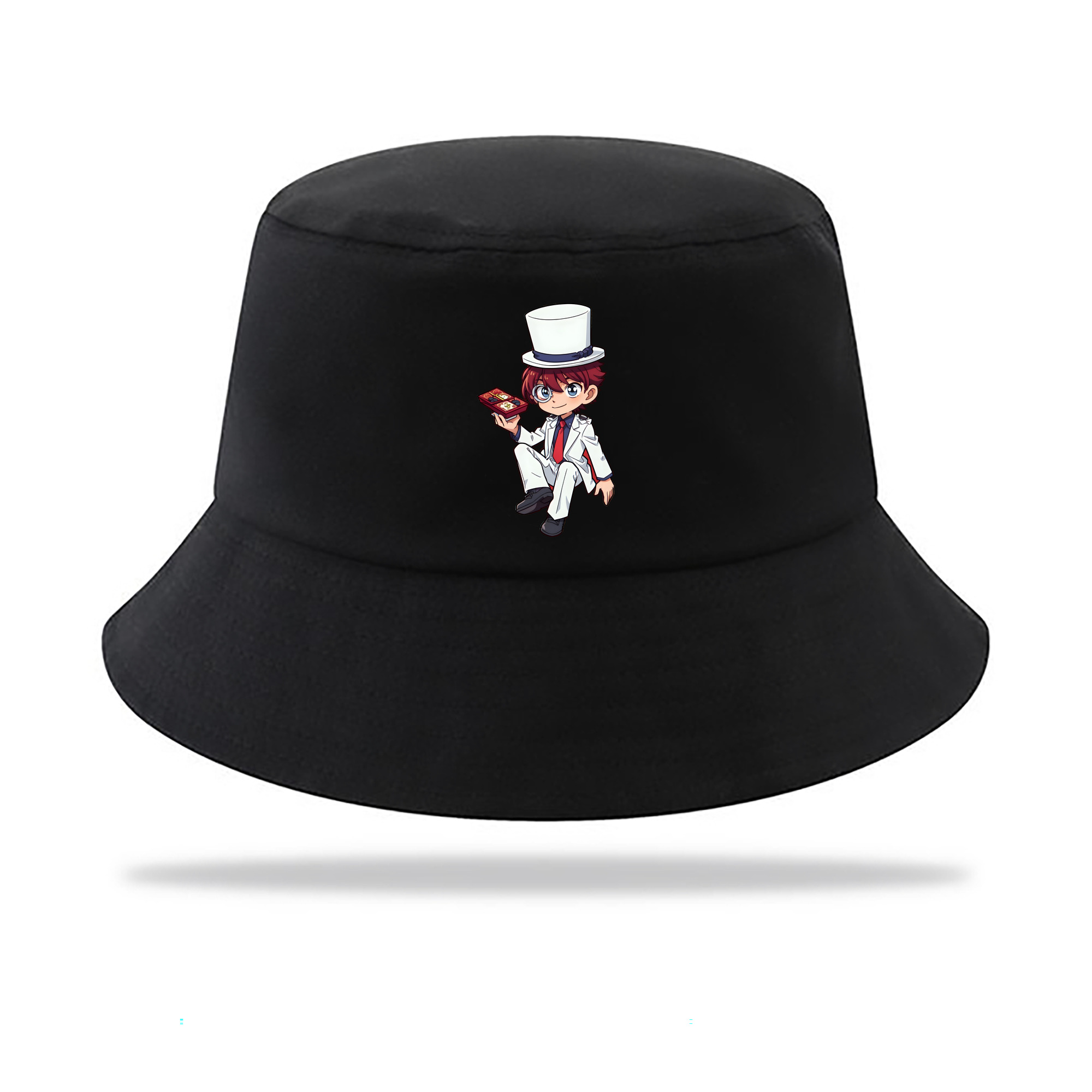 （画像用） 名探偵コナン くろば かいと Detective Conan Kuroba Kaito アウトドア日除けバケットハット