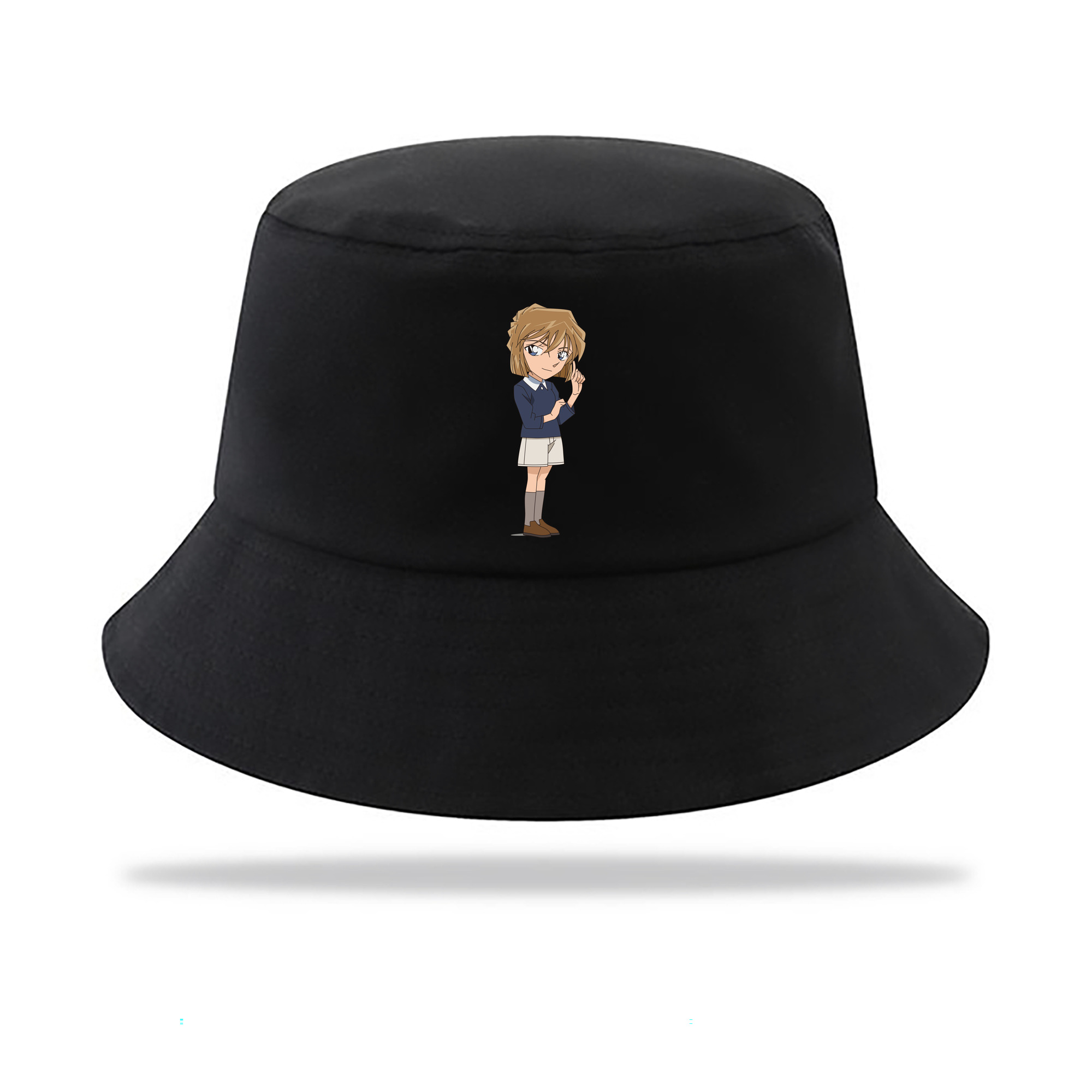 （画像用） 名探偵コナン 灰原 哀 はいばら あい Detective Conan Anita Hailey、Vi Graythorn Haibara Ai アウトドア日除けバケットハット