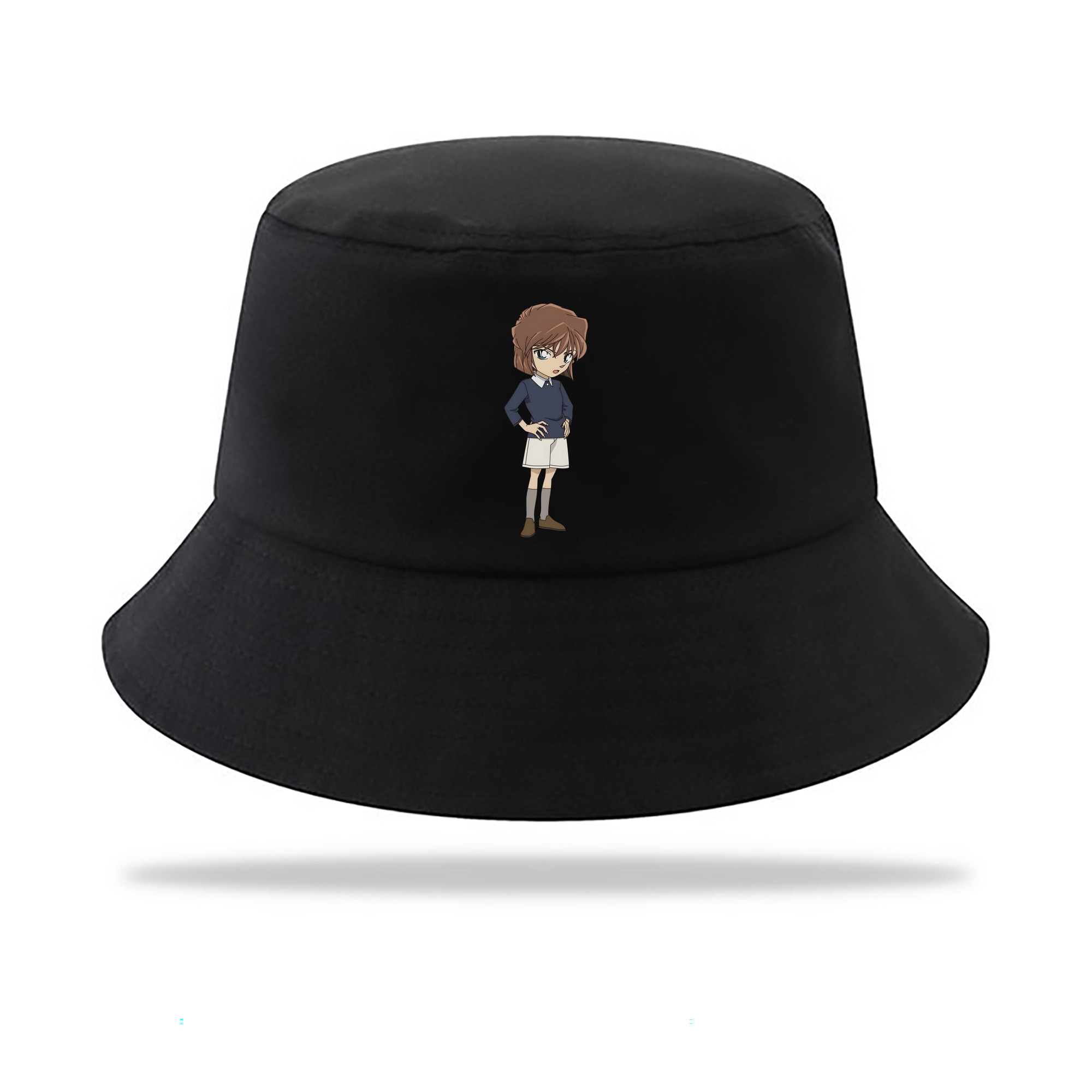 （画像用） 名探偵コナン 灰原 哀 はいばら あい Detective Conan Anita Hailey、Vi Graythorn Haibara Ai アウトドア日除けバケットハット