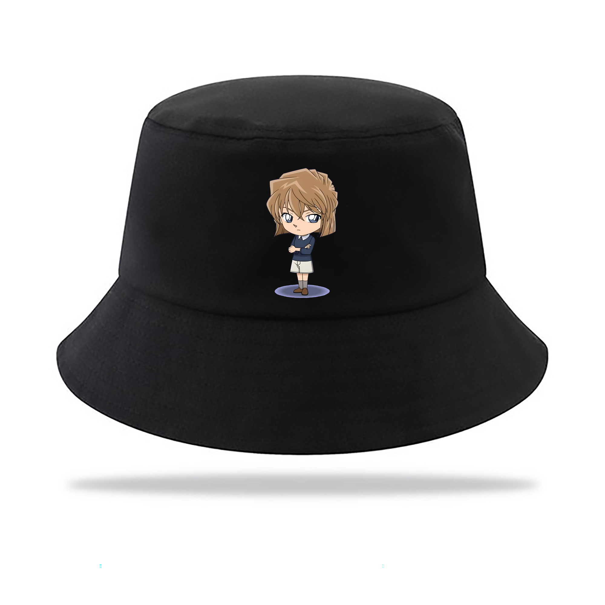 （画像用） 名探偵コナン 灰原 哀 はいばら あい Detective Conan Anita Hailey、Vi Graythorn Haibara Ai アウトドア日除けバケットハット