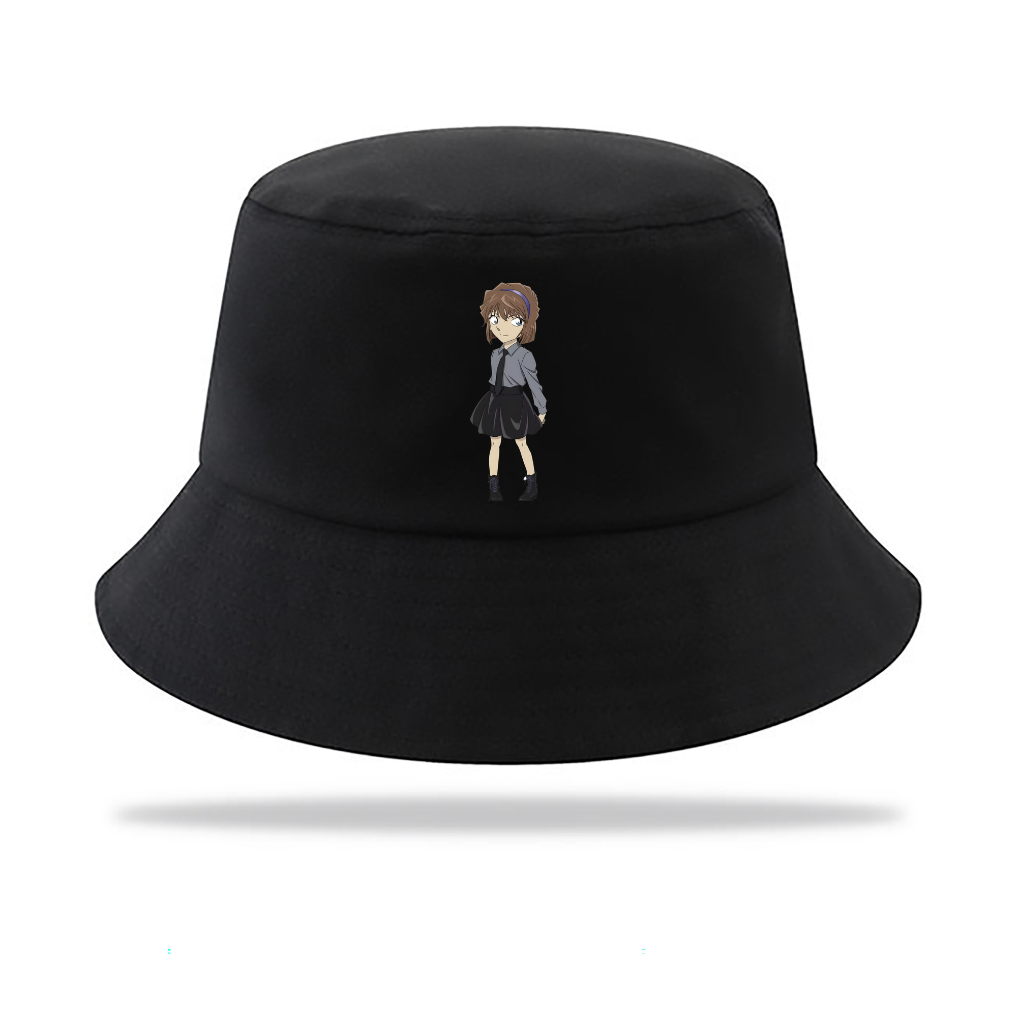 （画像用） 名探偵コナン 灰原 哀 はいばら あい Detective Conan Anita Hailey、Vi Graythorn Haibara Ai アウトドア日除けバケットハット