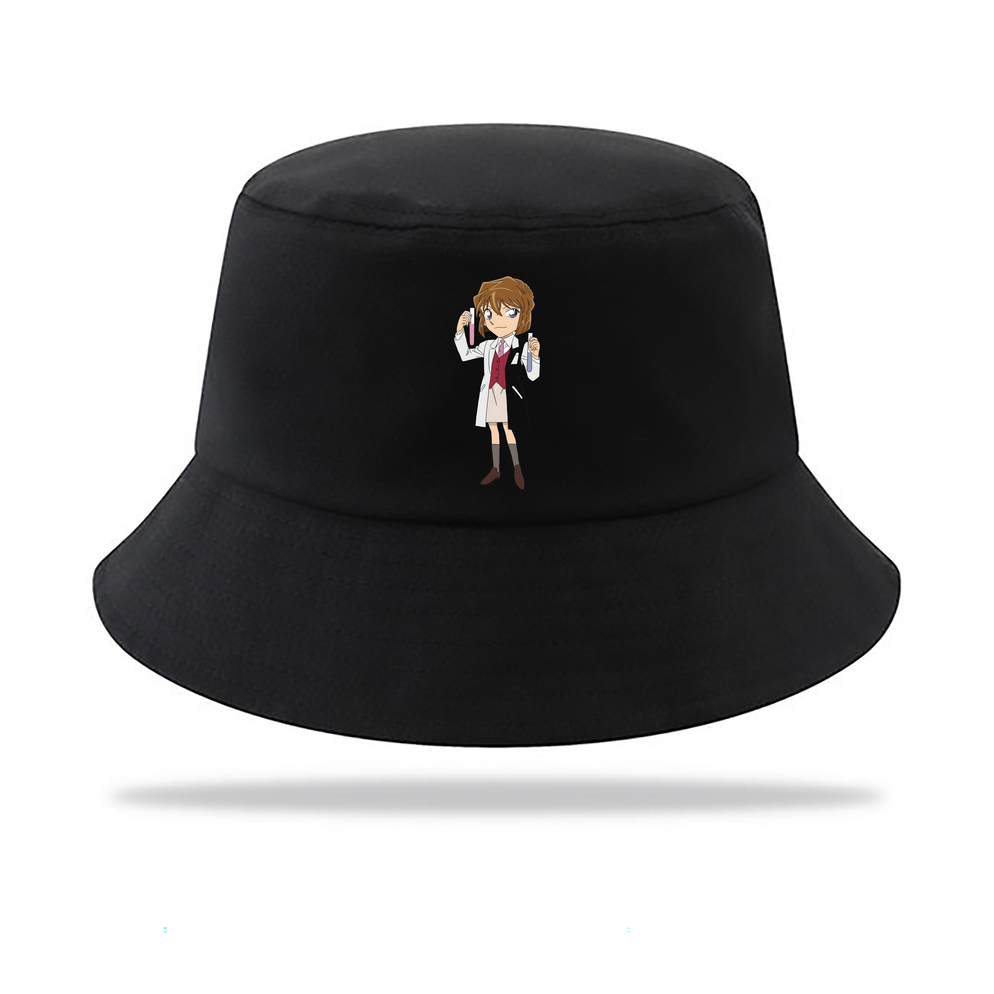 （画像用） 名探偵コナン 灰原 哀 はいばら あい Detective Conan Anita Hailey、Vi Graythorn Haibara Ai アウトドア日除けバケットハット