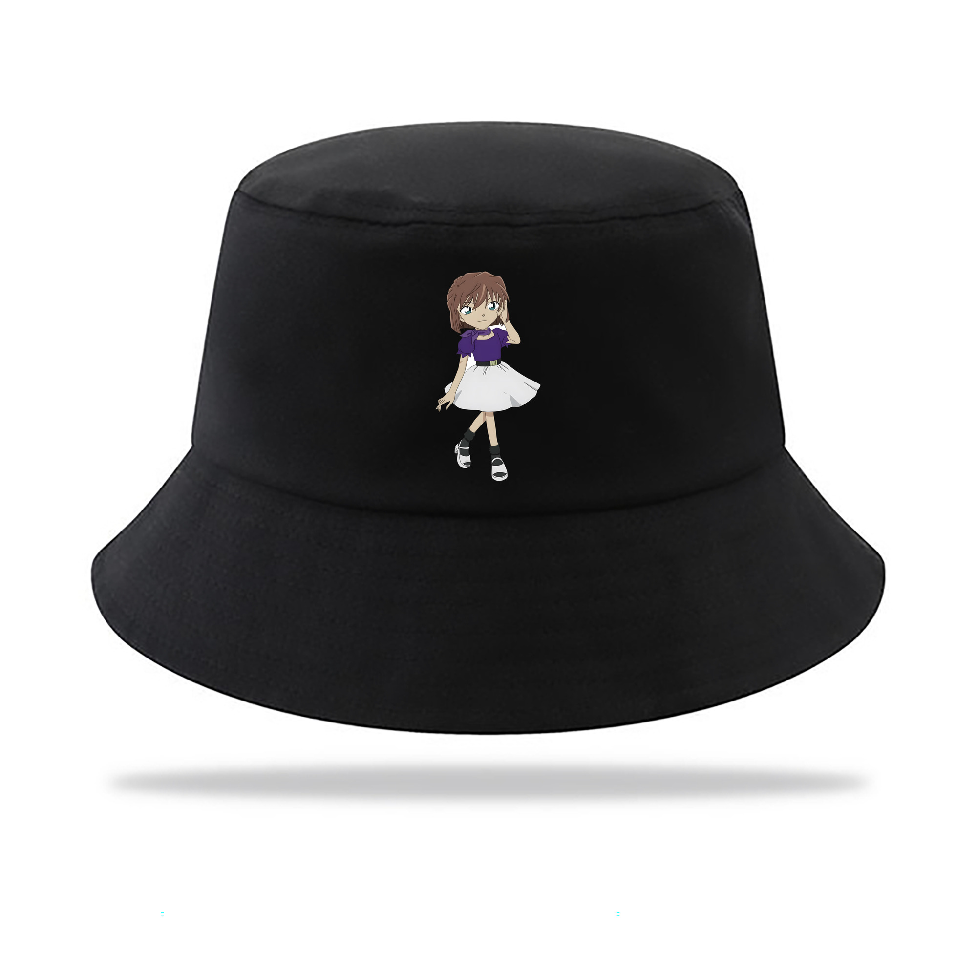（画像用） 名探偵コナン 灰原 哀 はいばら あい Detective Conan Anita Hailey、Vi Graythorn Haibara Ai アウトドア日除けバケットハット