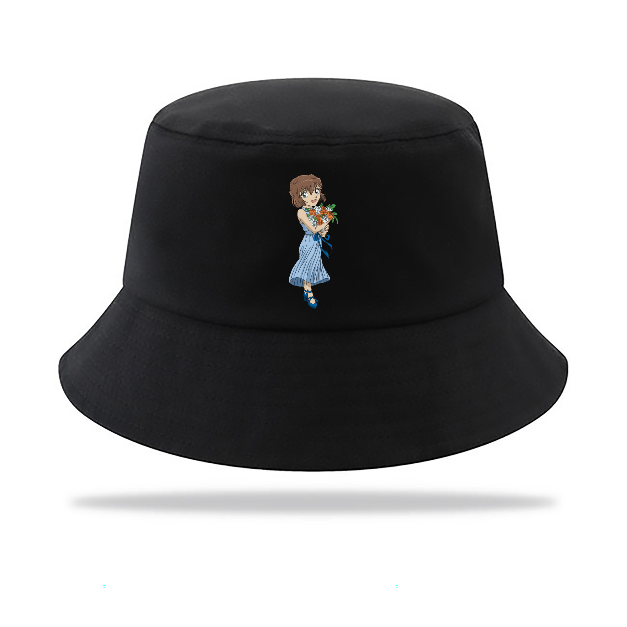 （画像用） 名探偵コナン 灰原 哀 はいばら あい Detective Conan Anita Hailey、Vi Graythorn Haibara Ai アウトドア日除けバケットハット