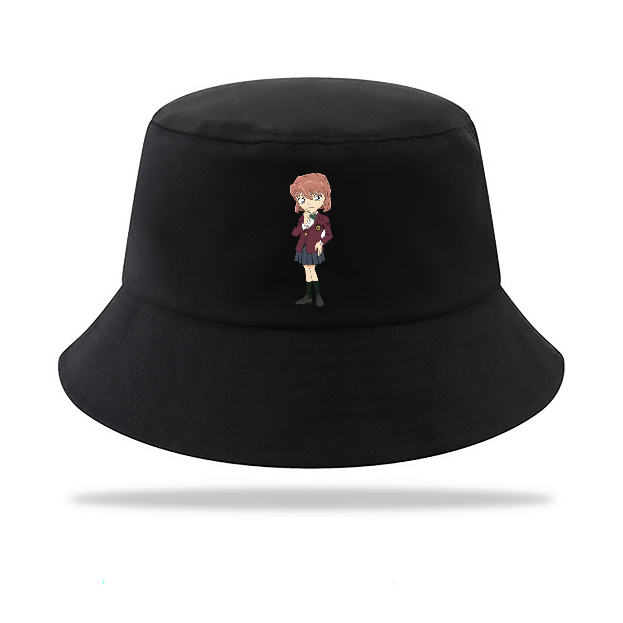 （画像用） 名探偵コナン 灰原 哀 はいばら あい Detective Conan Anita Hailey、Vi Graythorn Haibara Ai アウトドア日除けバケットハット